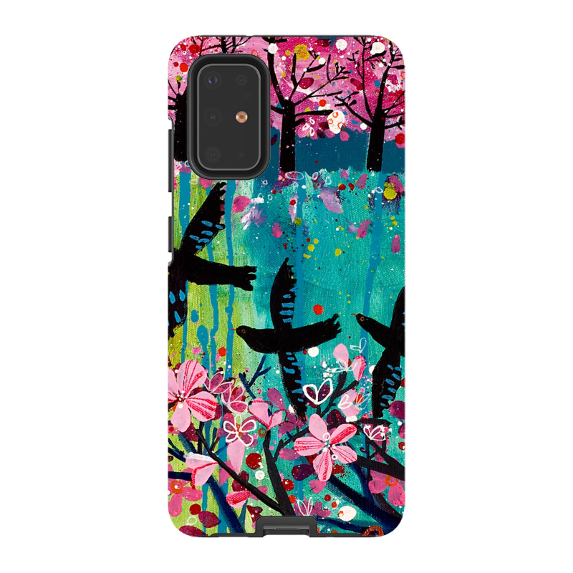 Samsung Tough Case - Blackbirds By Claire West