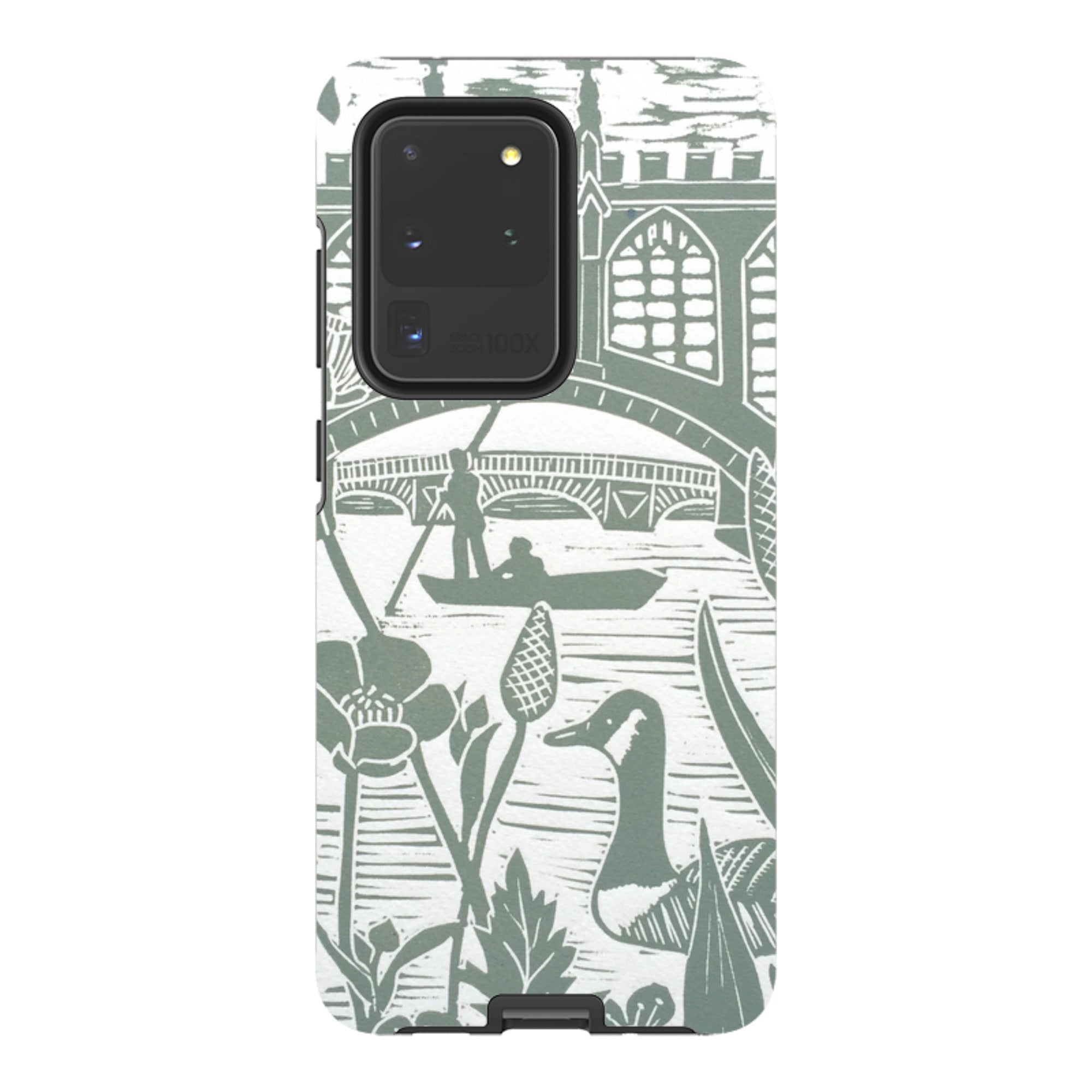 Samsung Tough Case - Punting At Cambridge By Kate Heiss