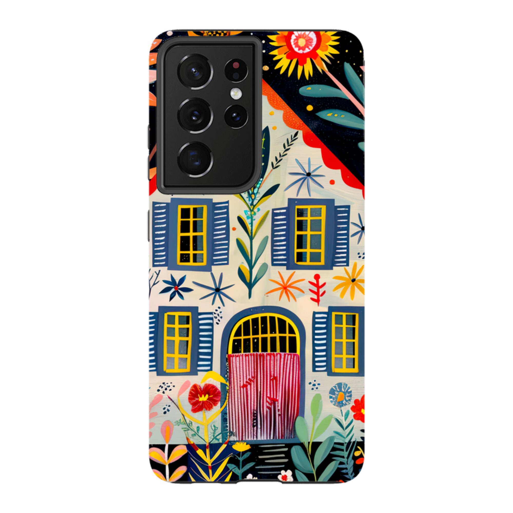 Samsung Tough Case - Folk Art House X
