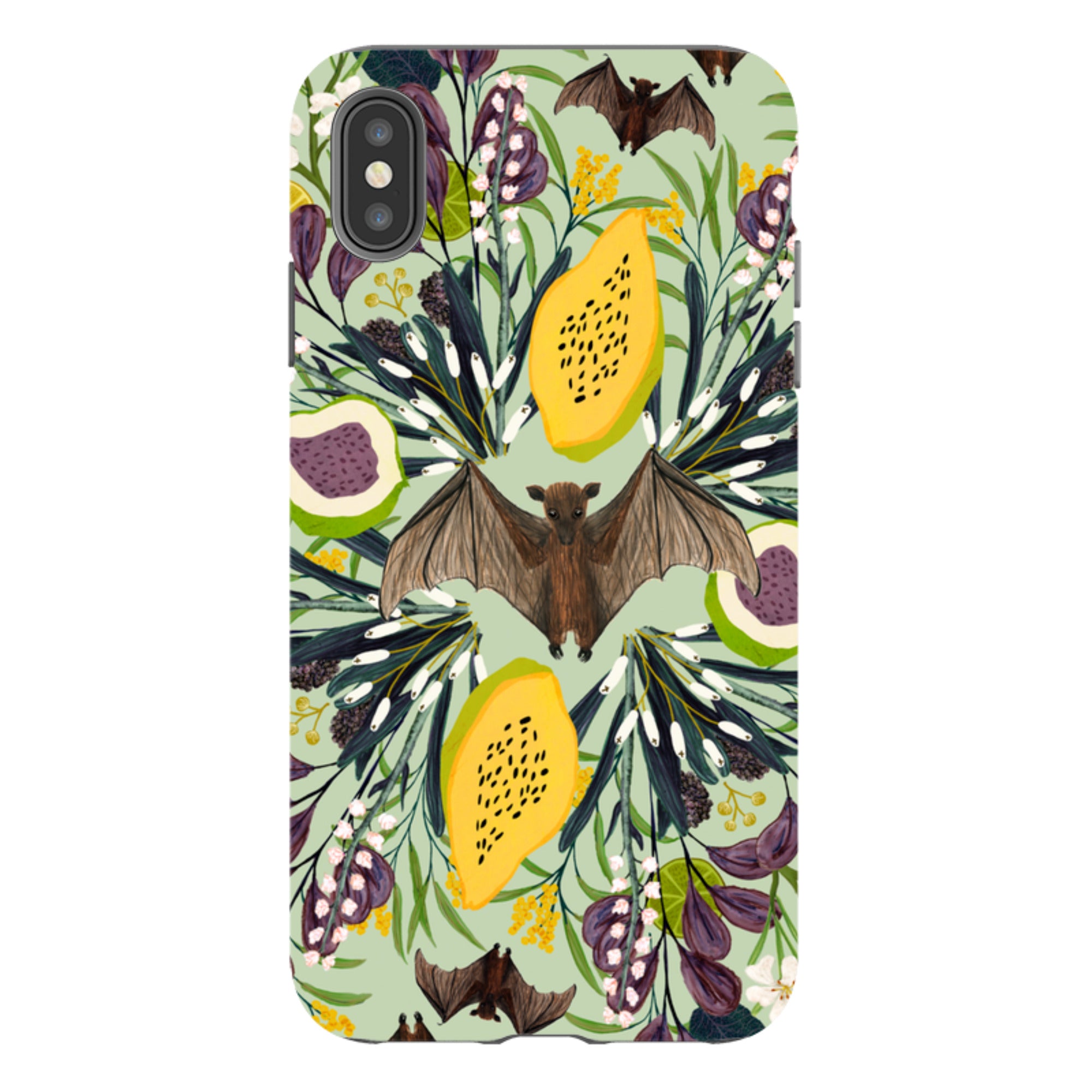 iPhone Tough Case - Bats By Katherine Quinn