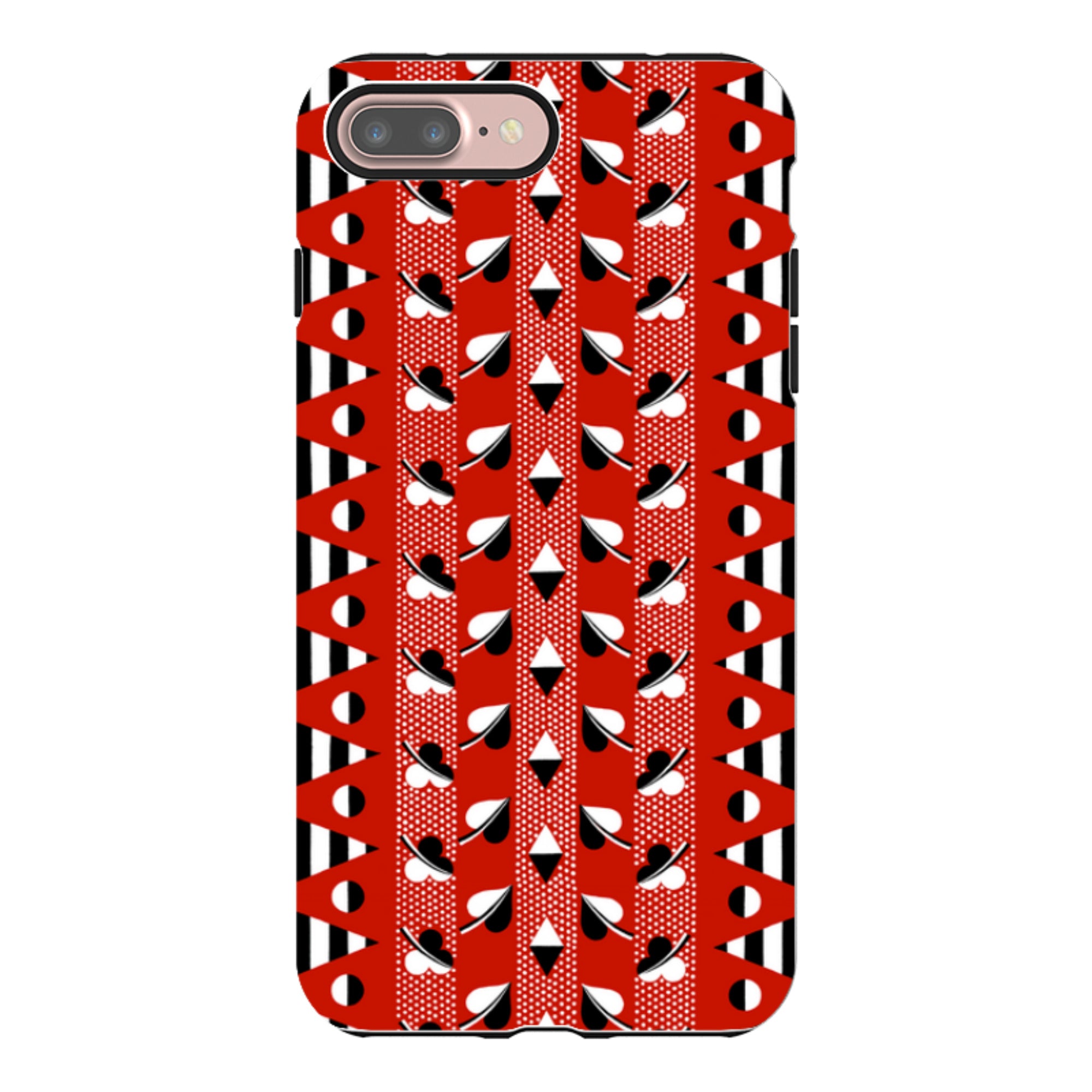 iPhone Case - Clubs & Hearts By Cressida Bell