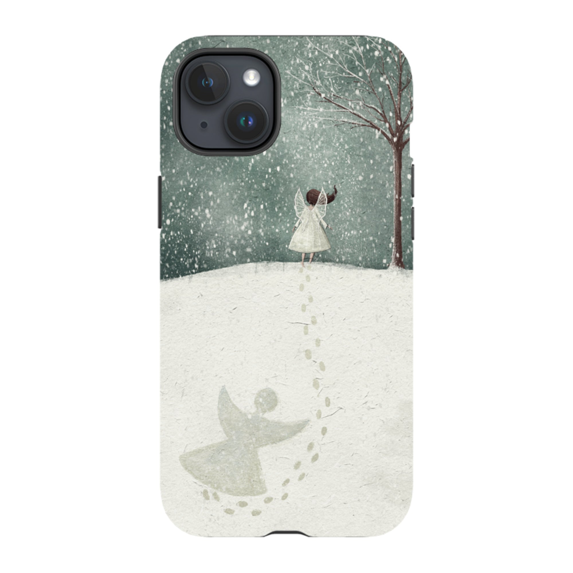 iPhone Tough Case - Snow Angel By Maja Lindberg