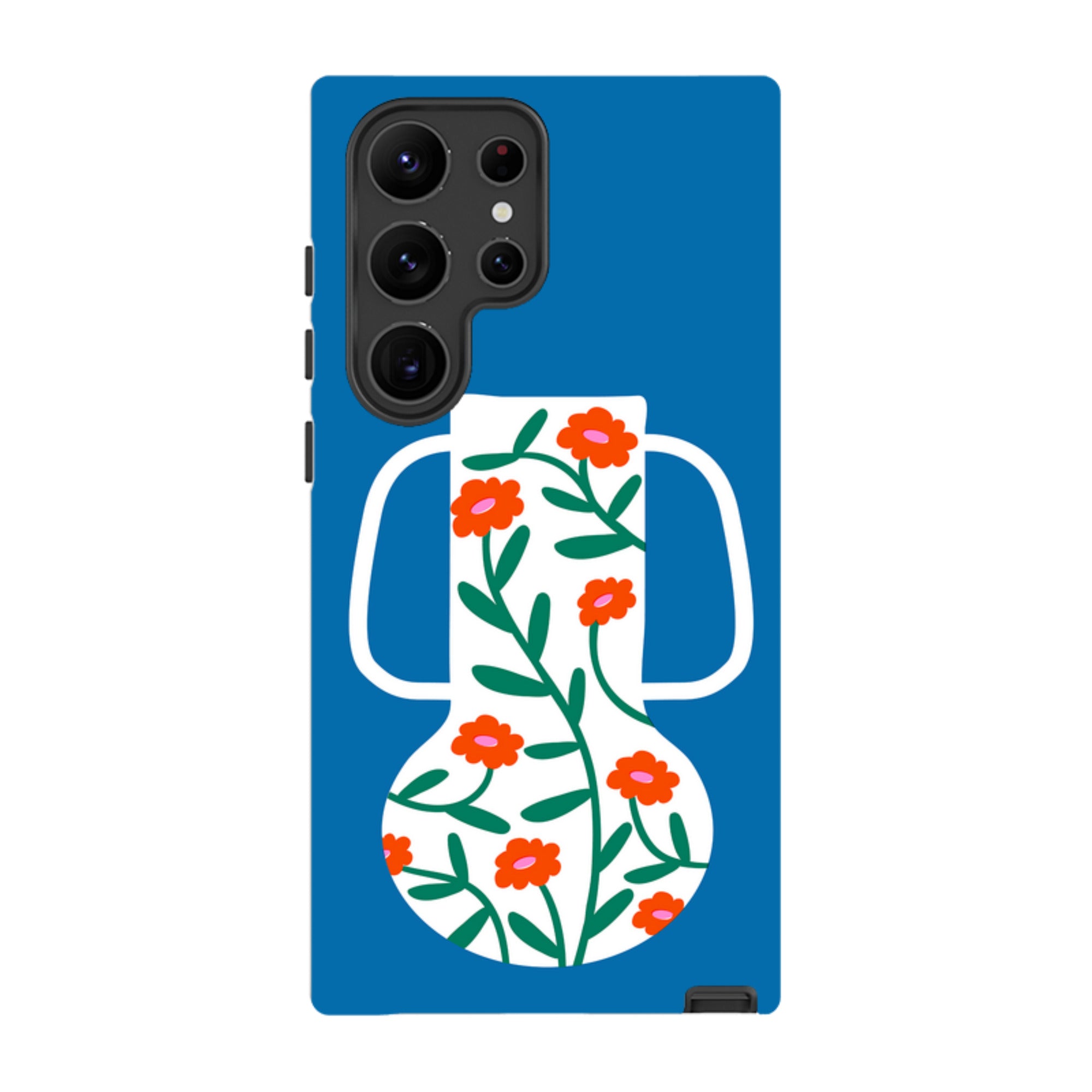 Samsung Tough Case - Floral Vase
