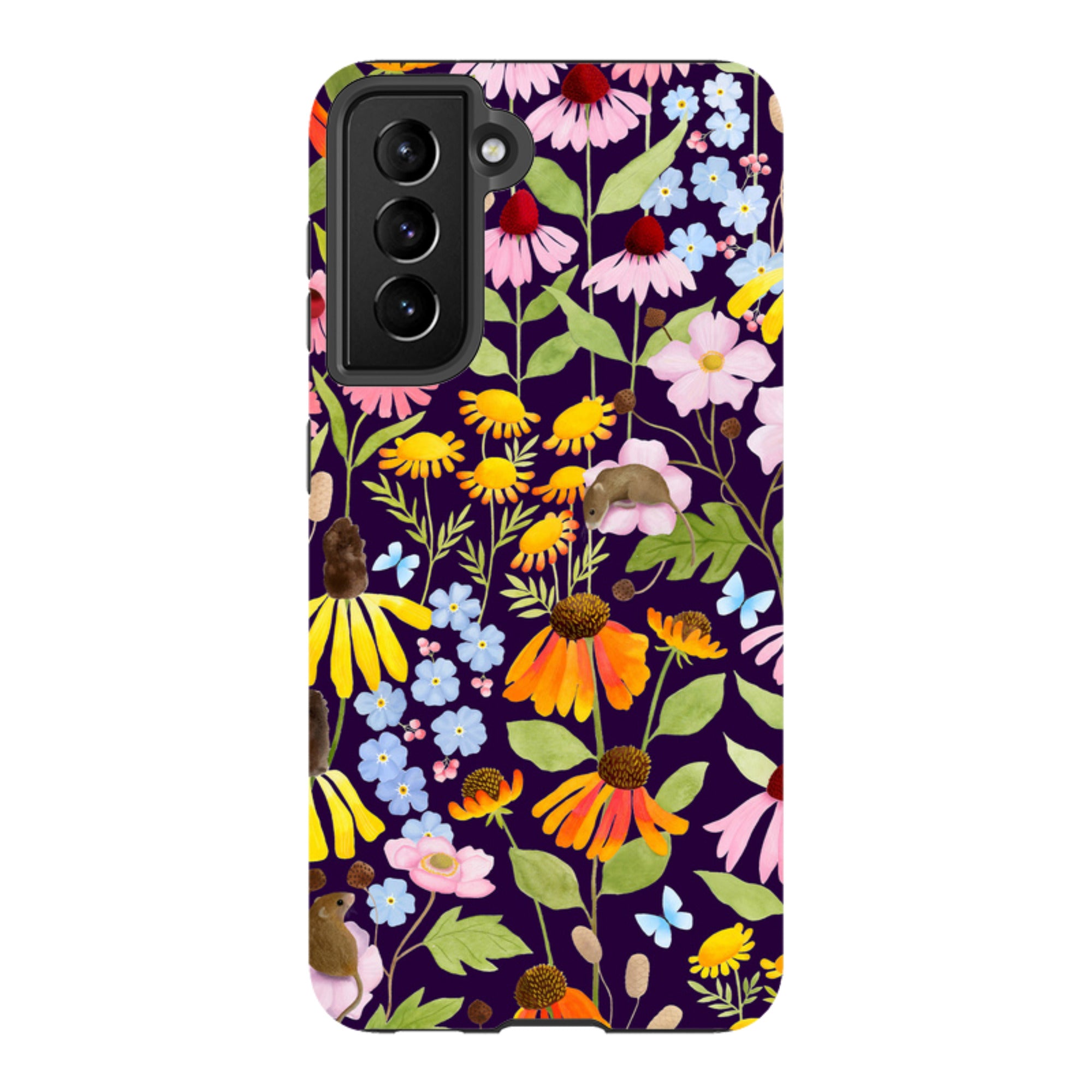 Samsung Tough Case - Mice And Wildflowers By Bex Parkin