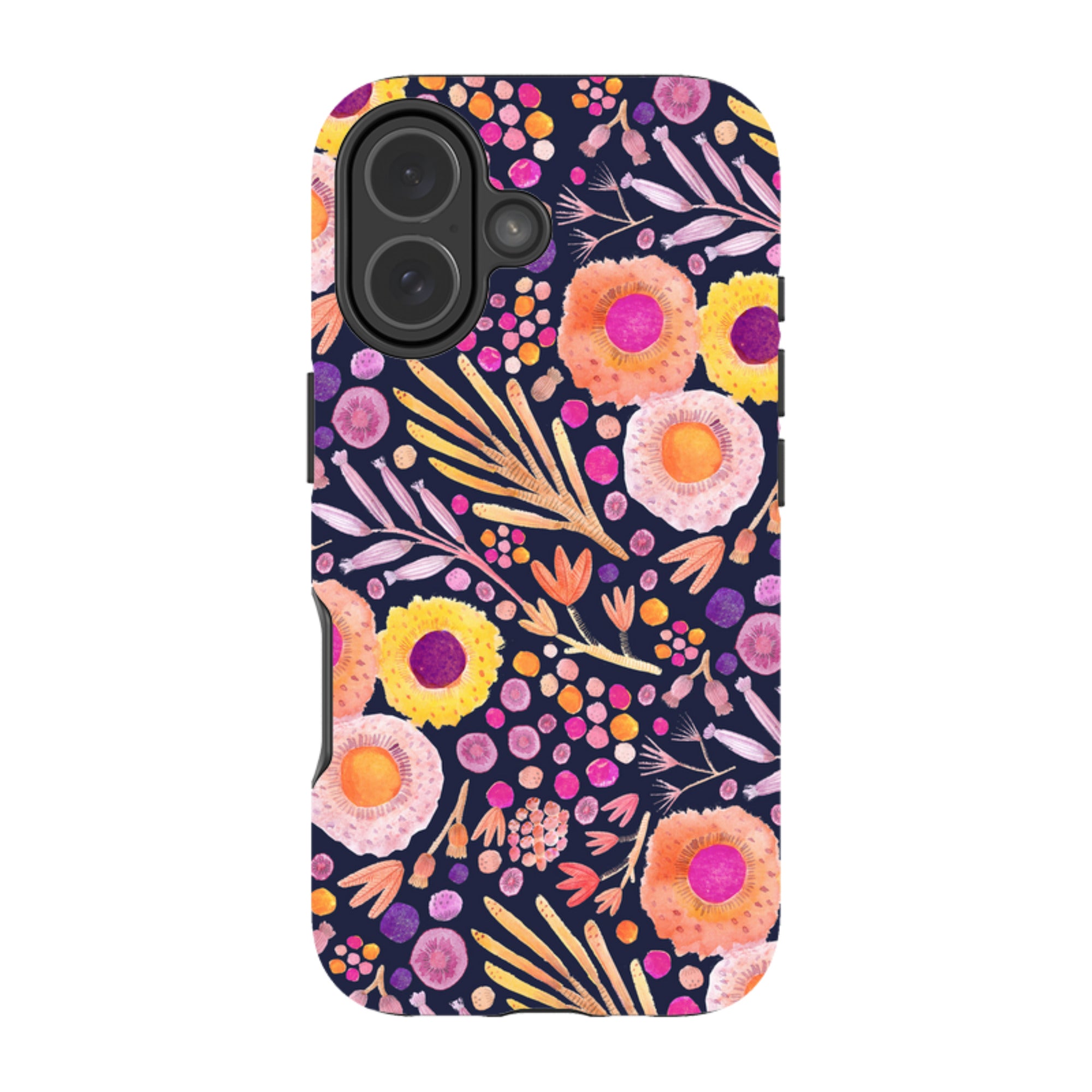 iPhone Tough Case - Floral Passion By Gabriela Larios