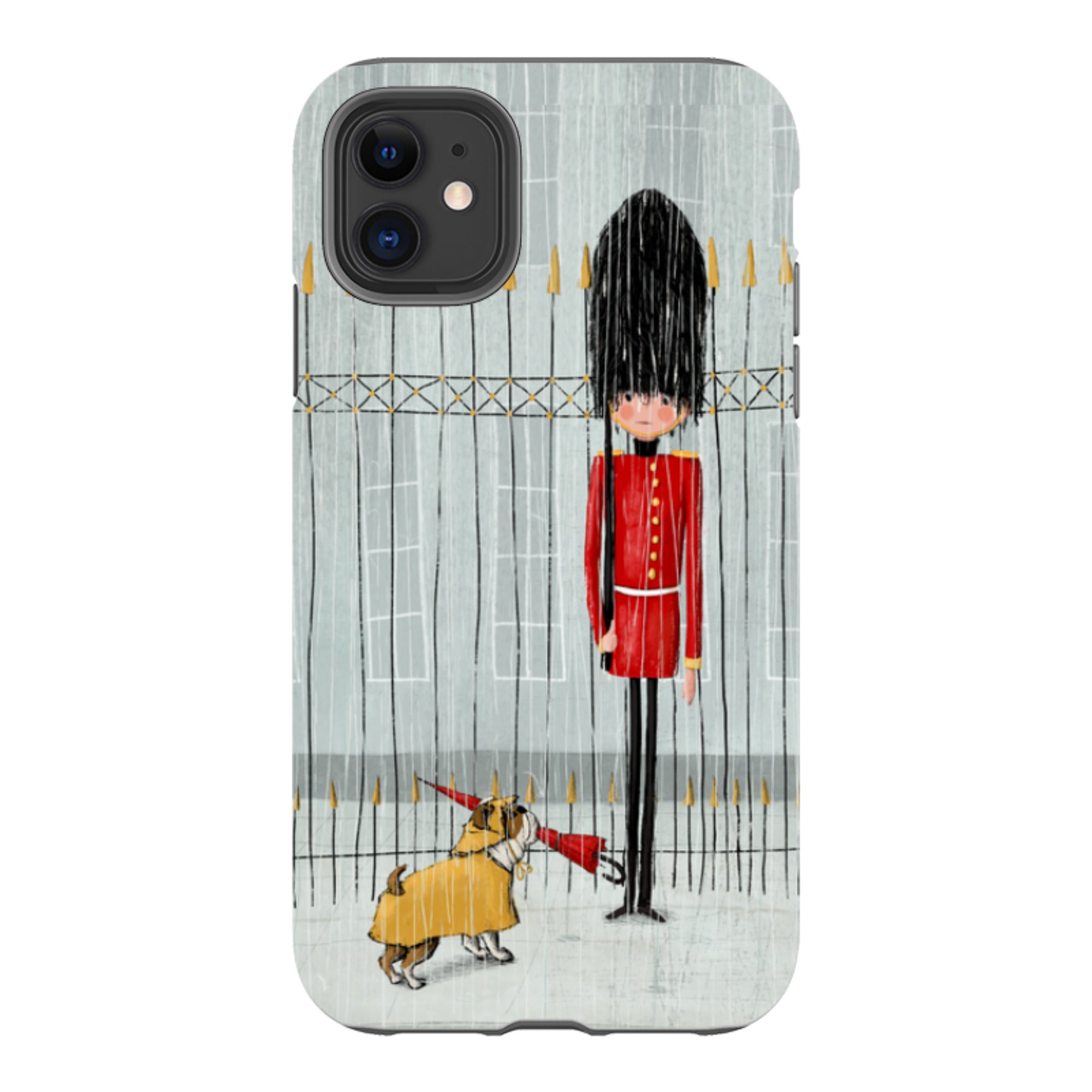 iPhone Tough Case - London In Rain By Maja Lindberg