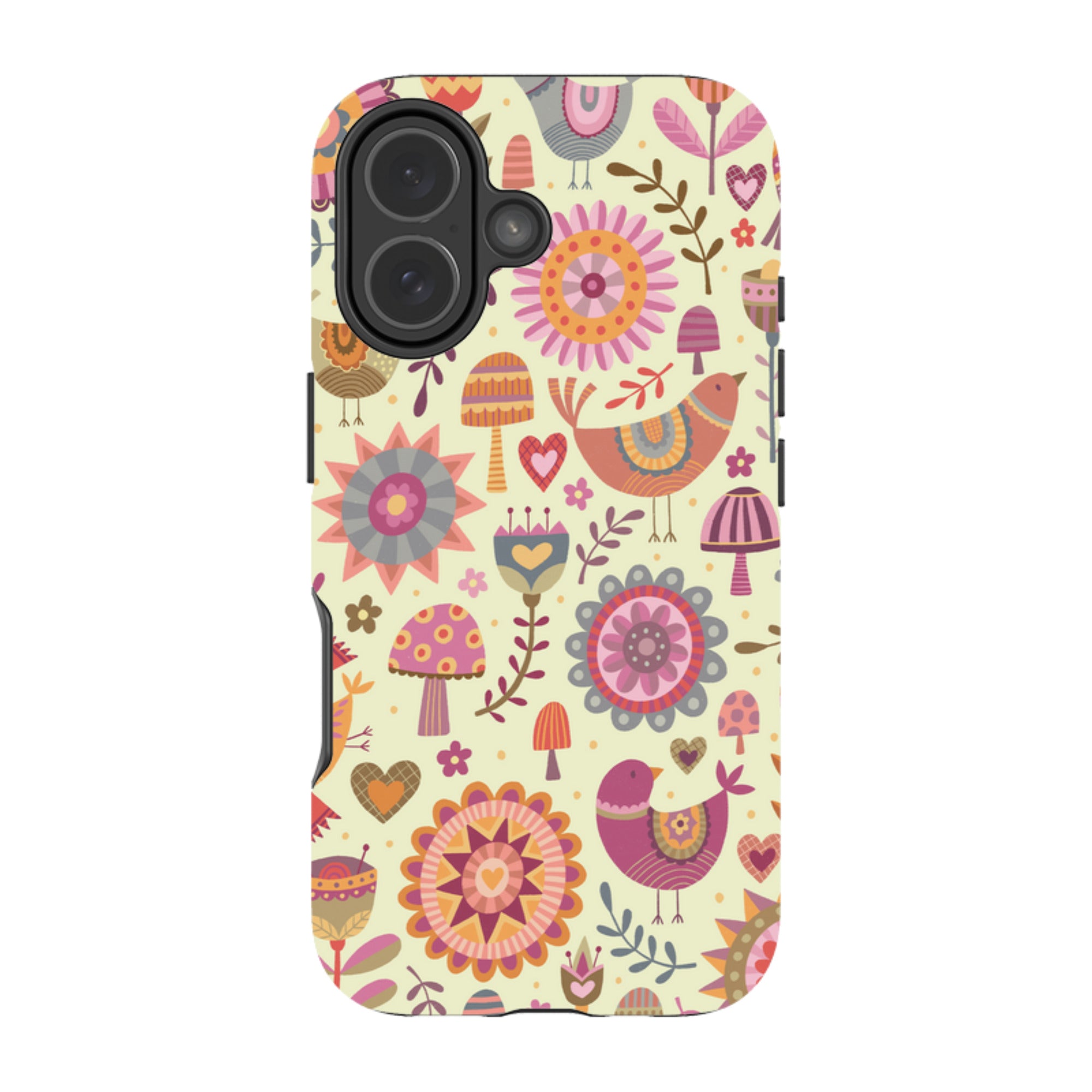 iPhone MagSafe Tough Case -  Bird Pattern II By Suzy Taylor