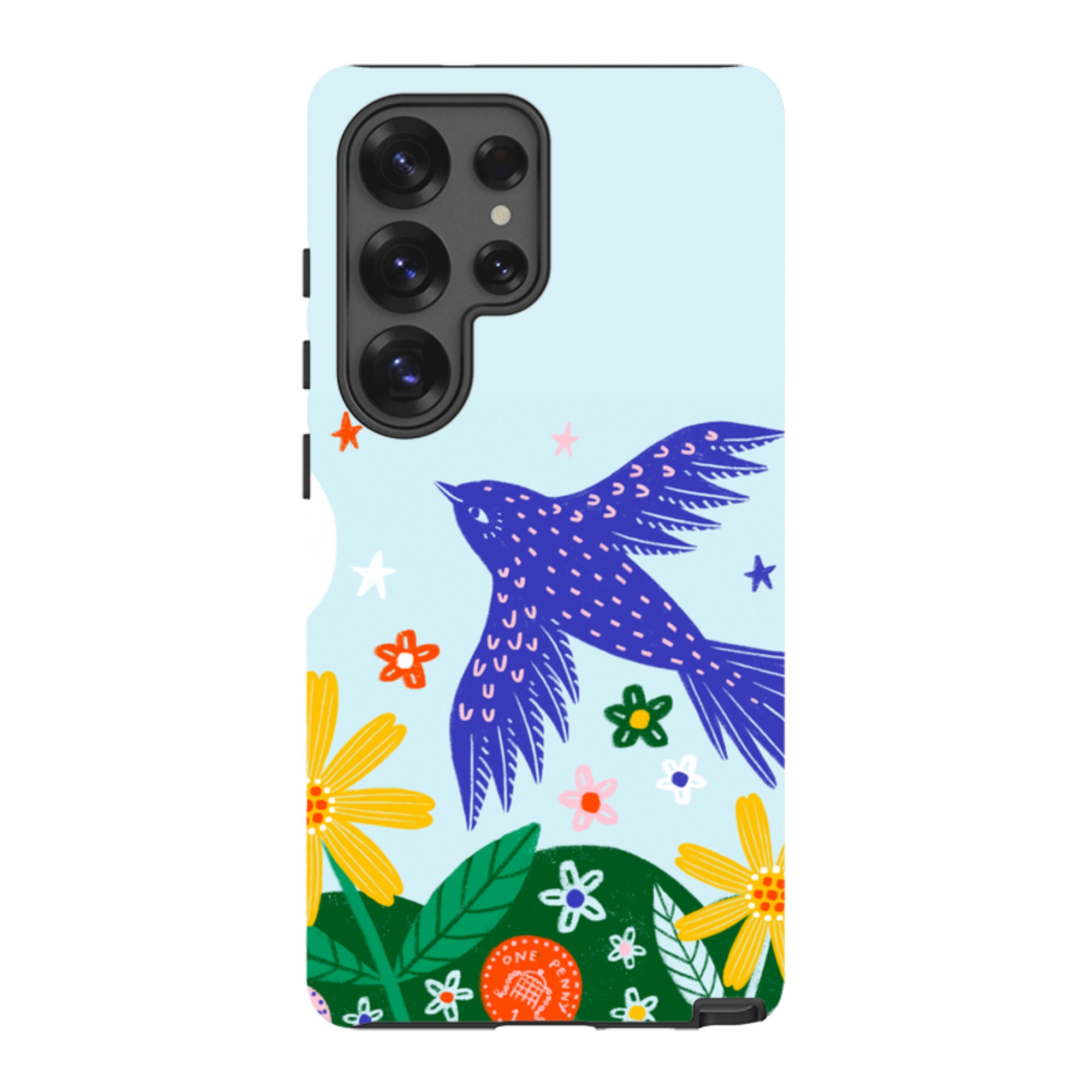 Samsung Tough Case - Bird By Lee Foster Wilson