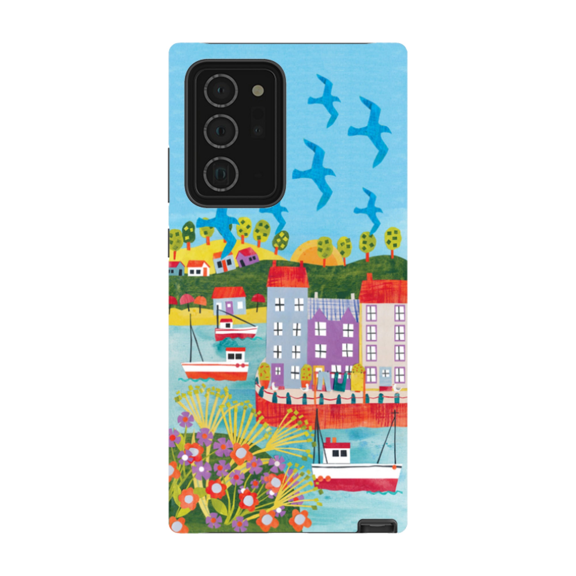 Samsung Tough  Case - Harbour Side By Tracey English