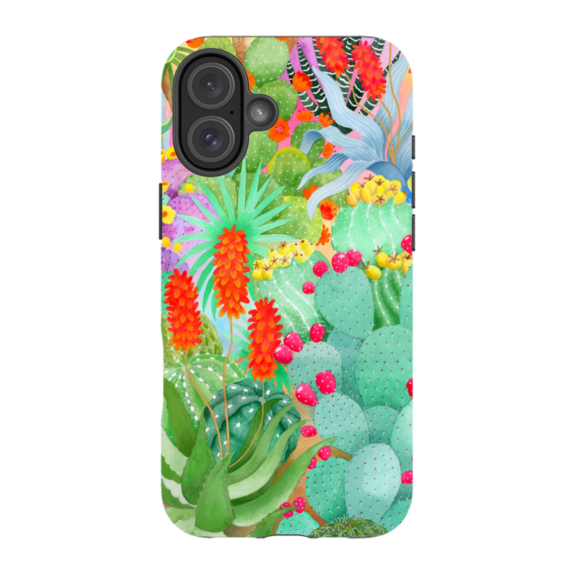 iPhone Tough Case - Cactus By Bex Parkin
