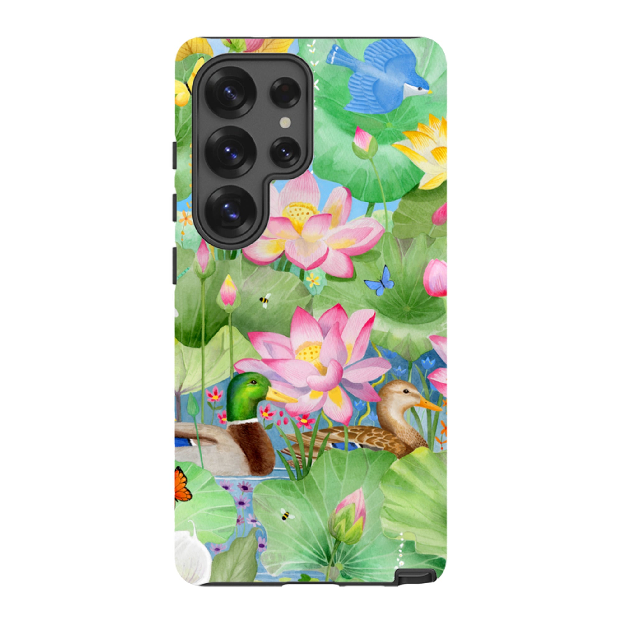 Samsung Tough Case - Waterlily Pond By Bex Parkin