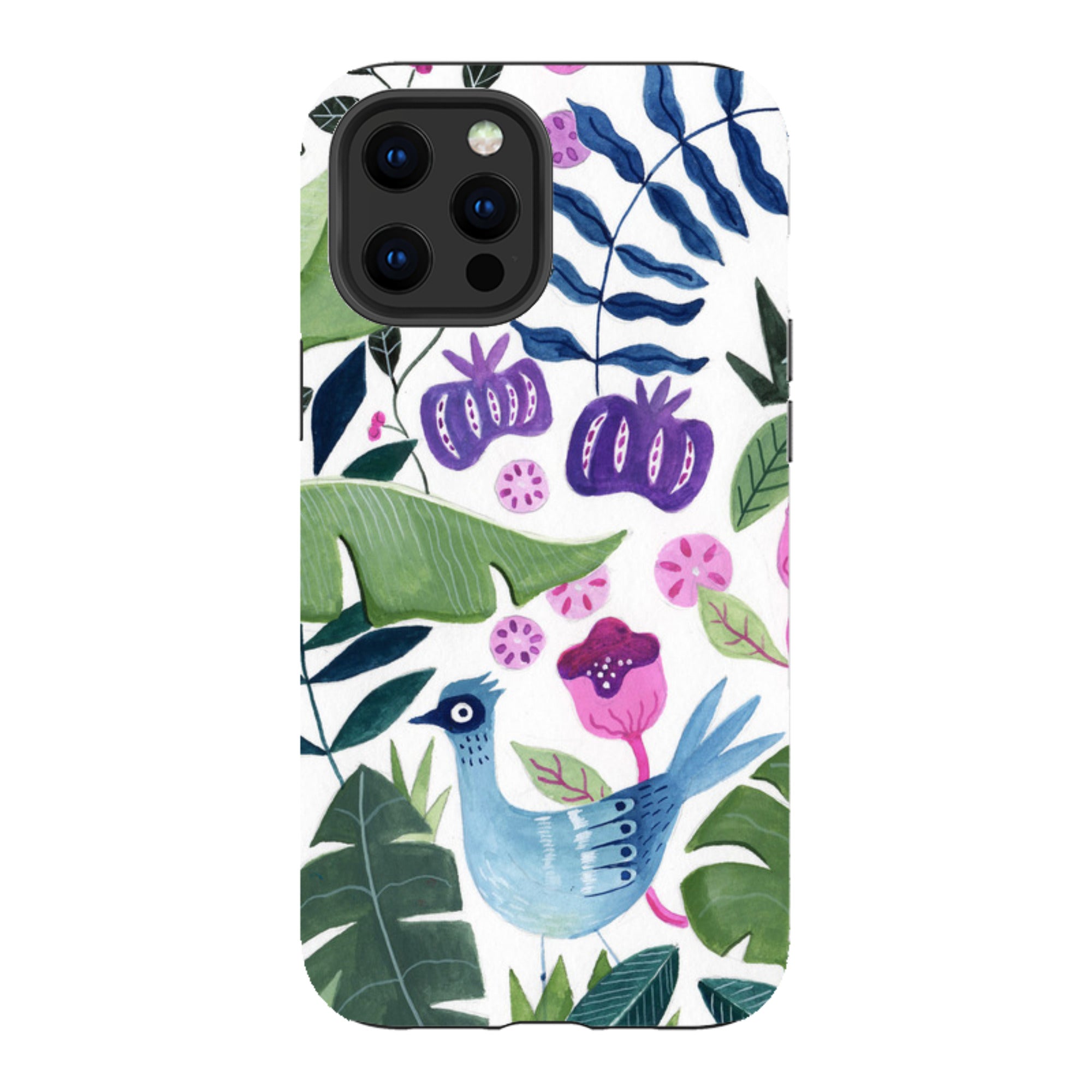 iPhone Tough Case - Birds In Forest By Bex Parkin