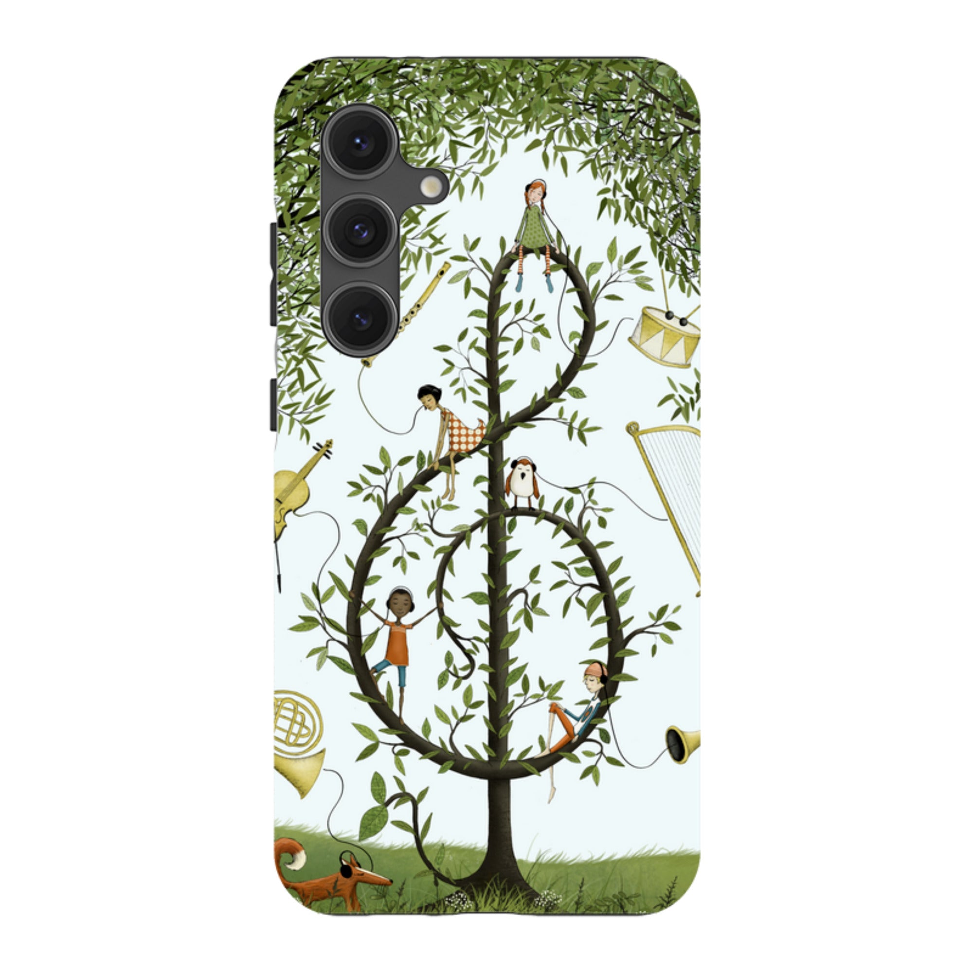 Samsung Tough Case - Music Tree By Maja Lindberg