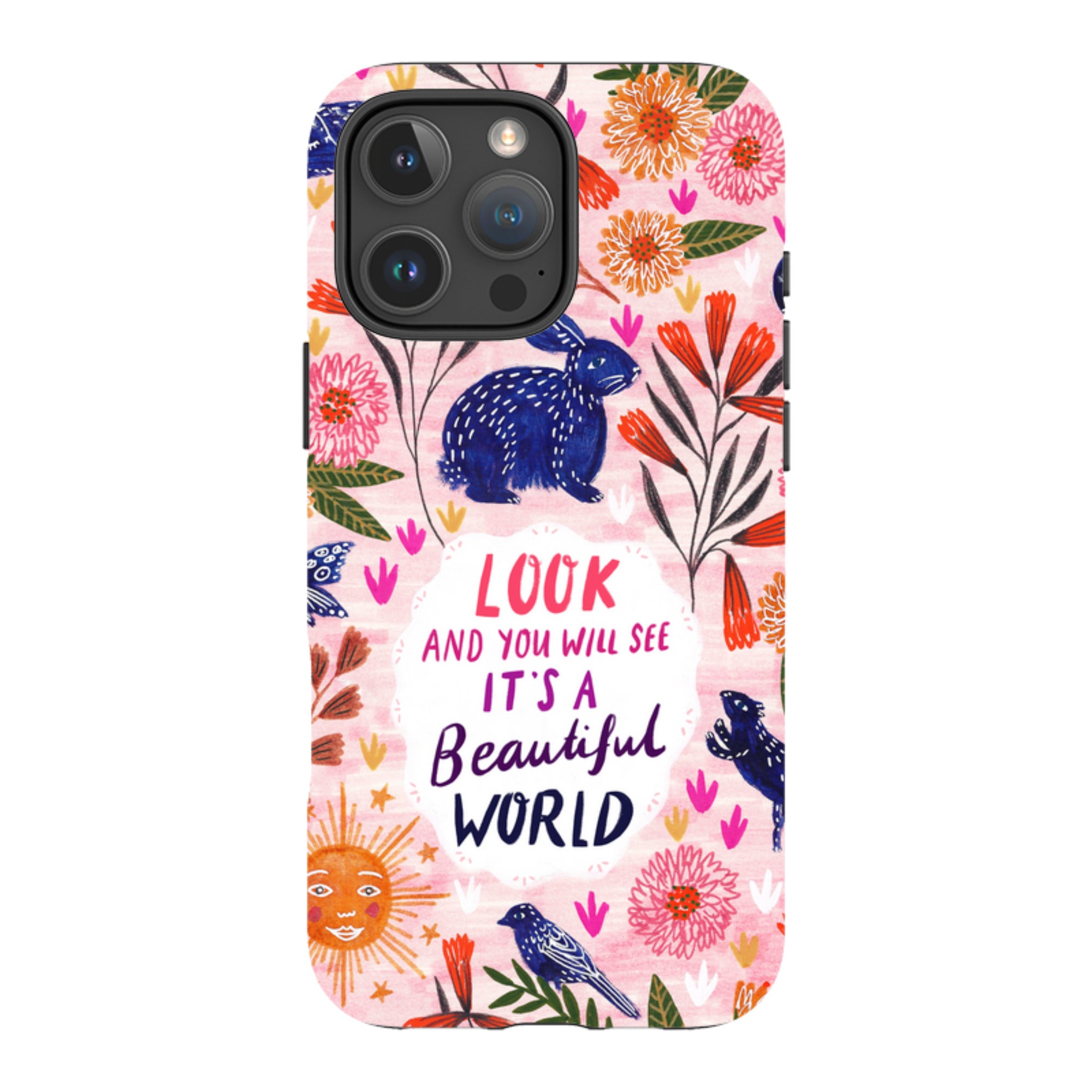 iPhone Tough Case - Beautiful World By Lee Foster Wilson
