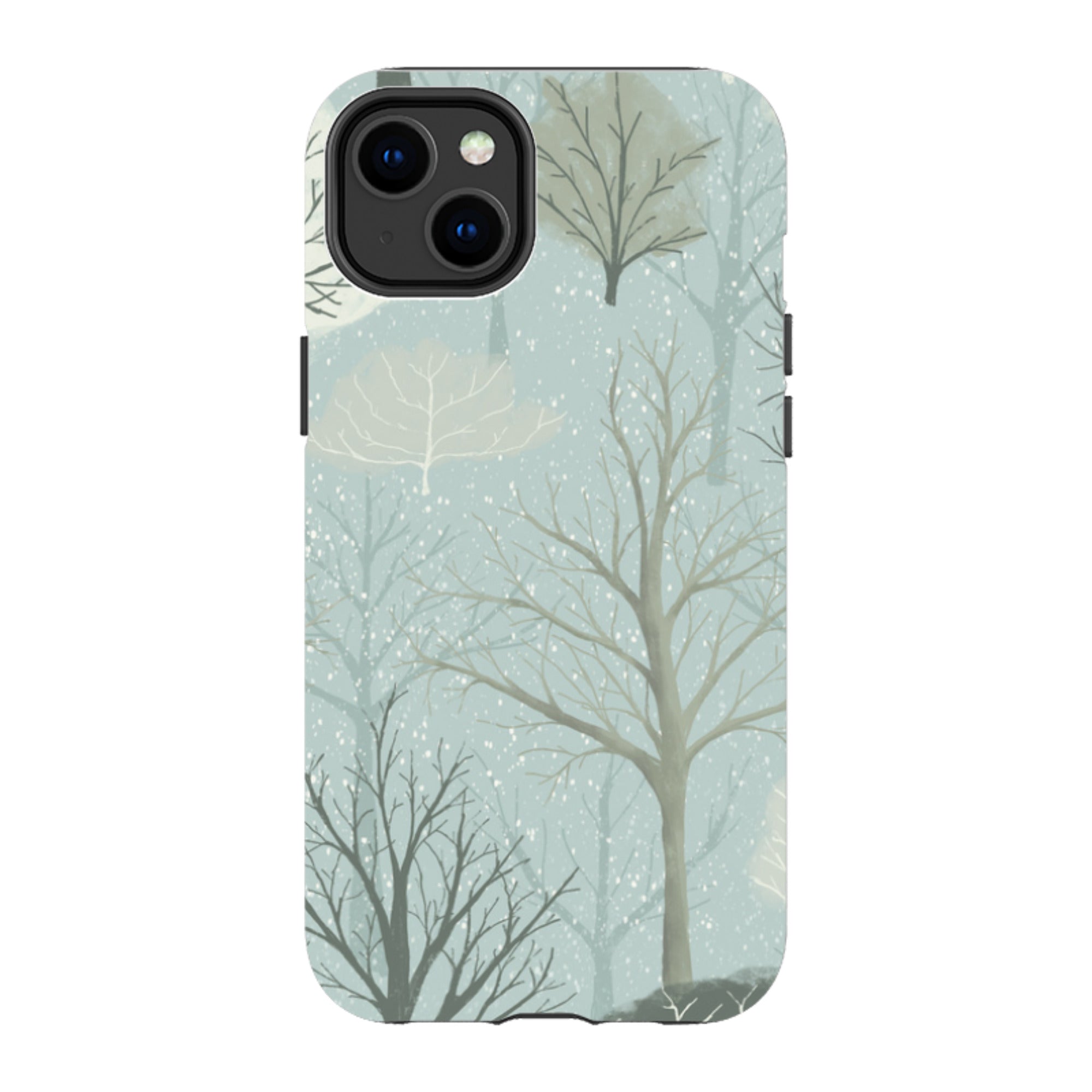 iPhone Tough Case - Winter Trees By Maja Lindberg