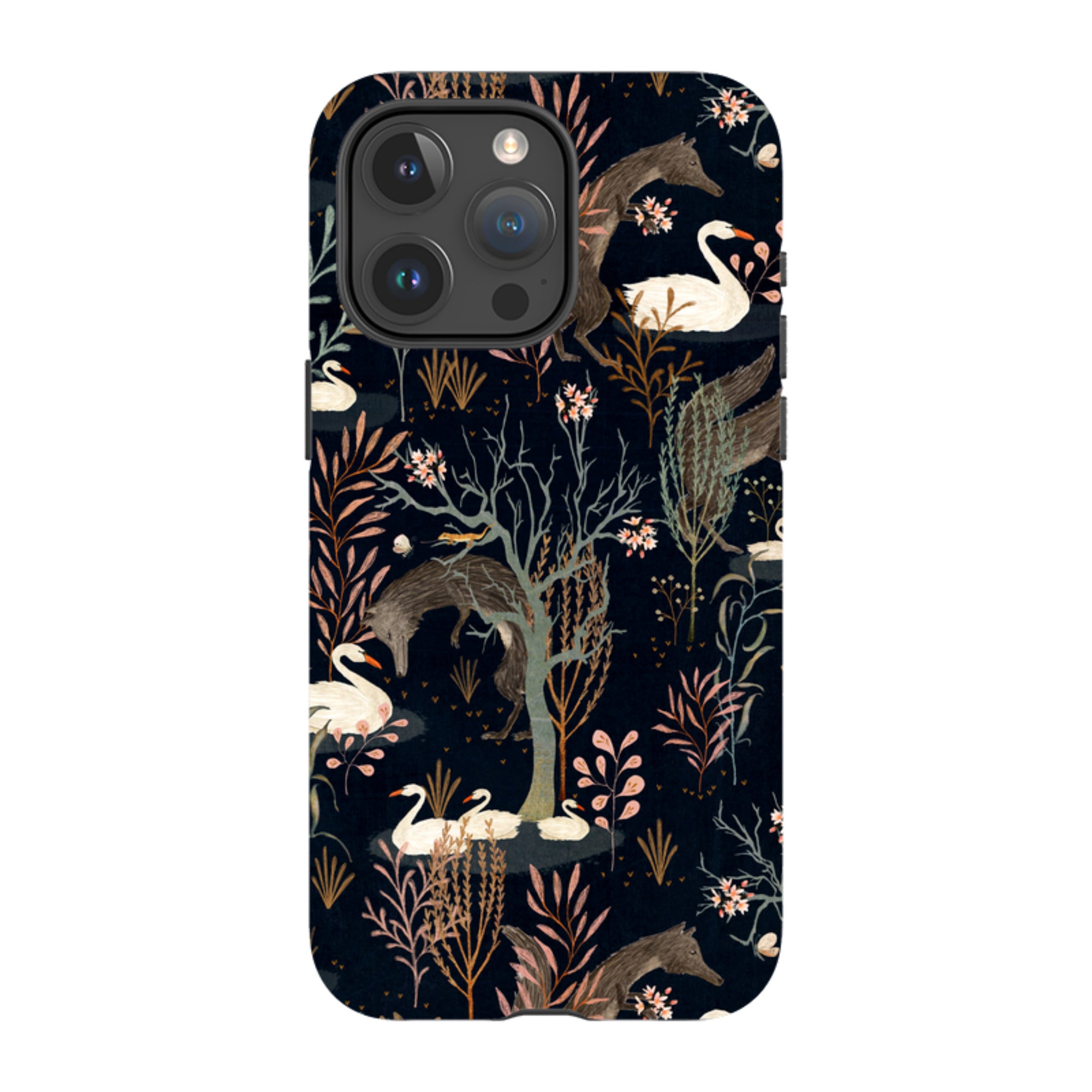 iPhone Tough Case - Black Forest By Katherine Quinn