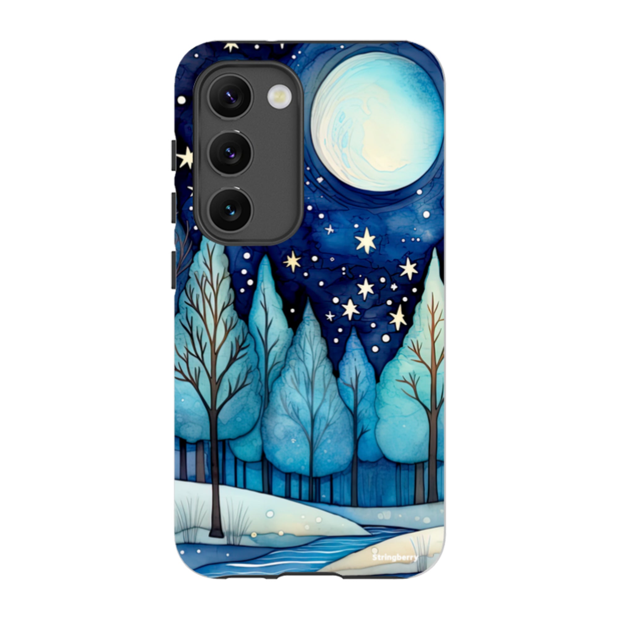 Samsung Tough Case - Blue Ice Canal