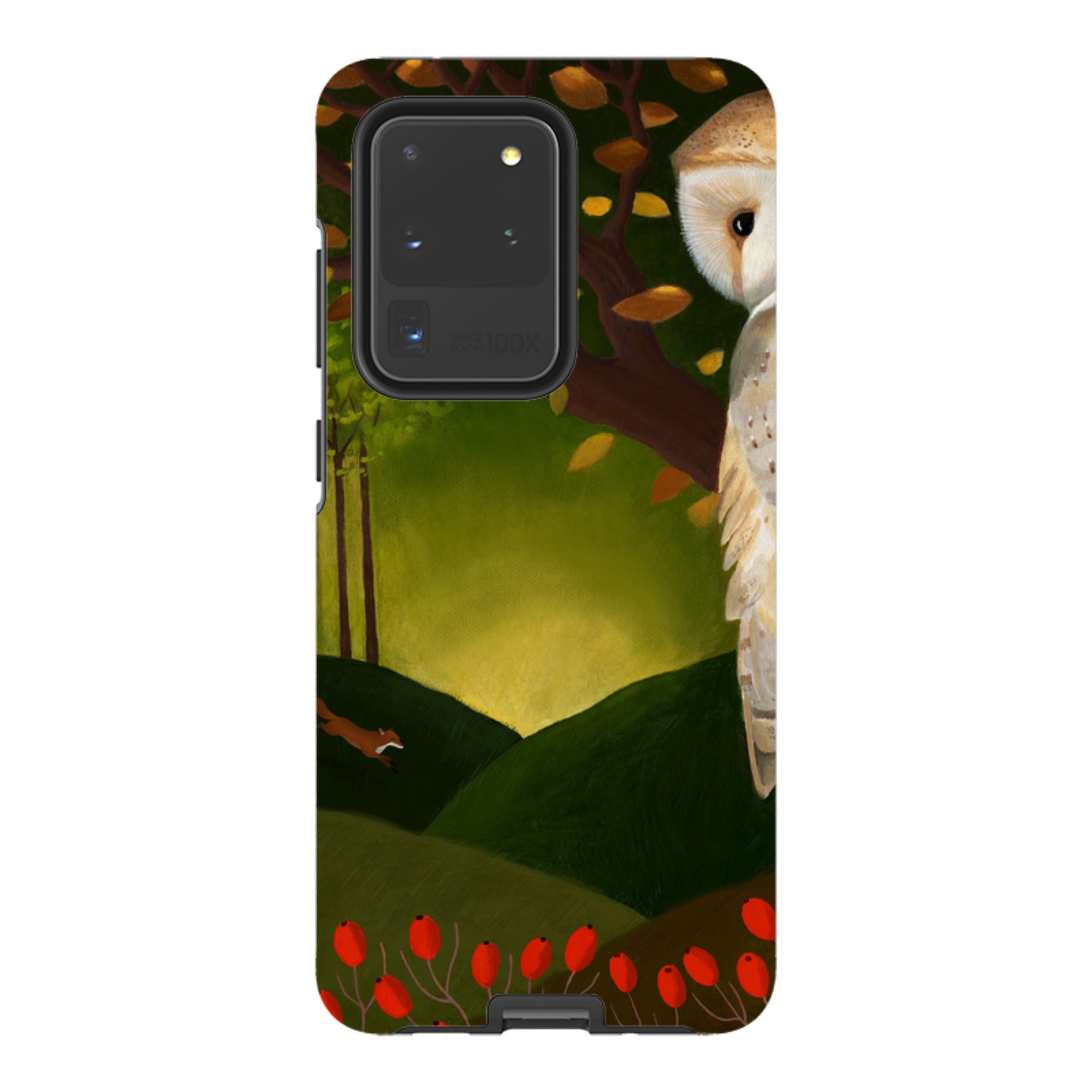 Samsung Tough Case - Autumn Owl And Fox By Bex Parkin