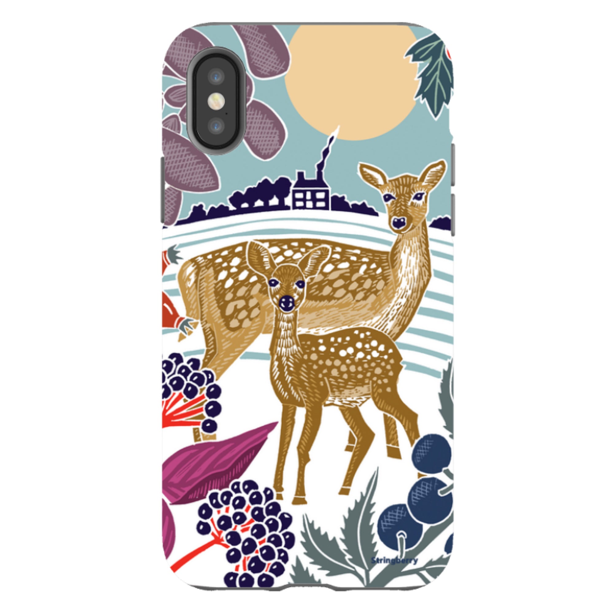 iPhone Tough Case - Deer By Kate Heiss
