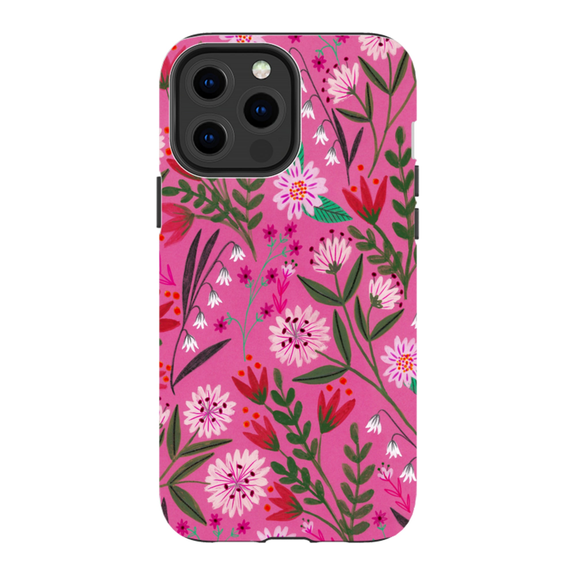 iPhone Tough Case - Pink Sunset By Lee Foster Wilson