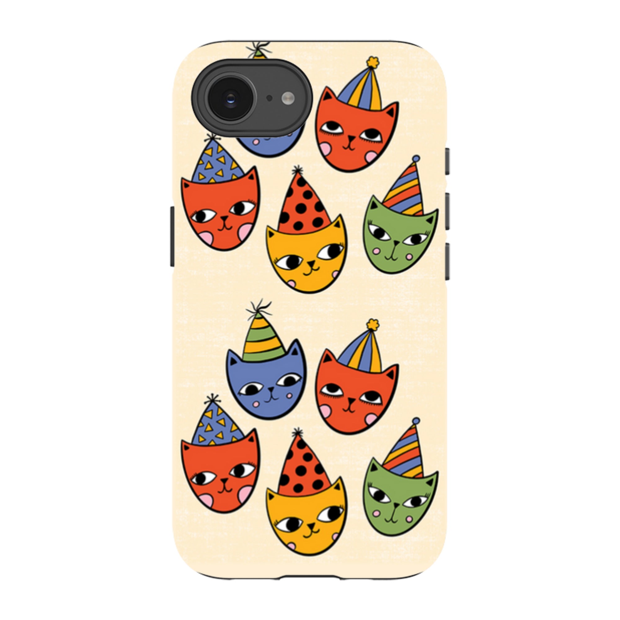 iPhone Tough Case - Happy Cats By Suzy Taylor