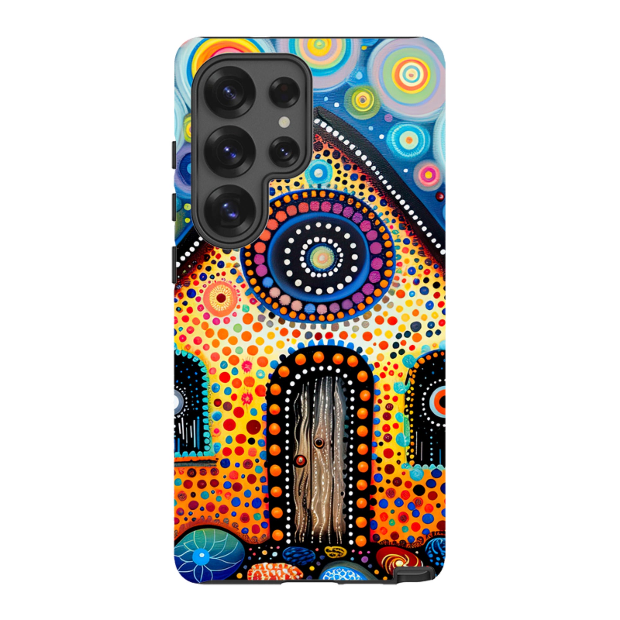 Samsung Tough Case - Folk Art House III