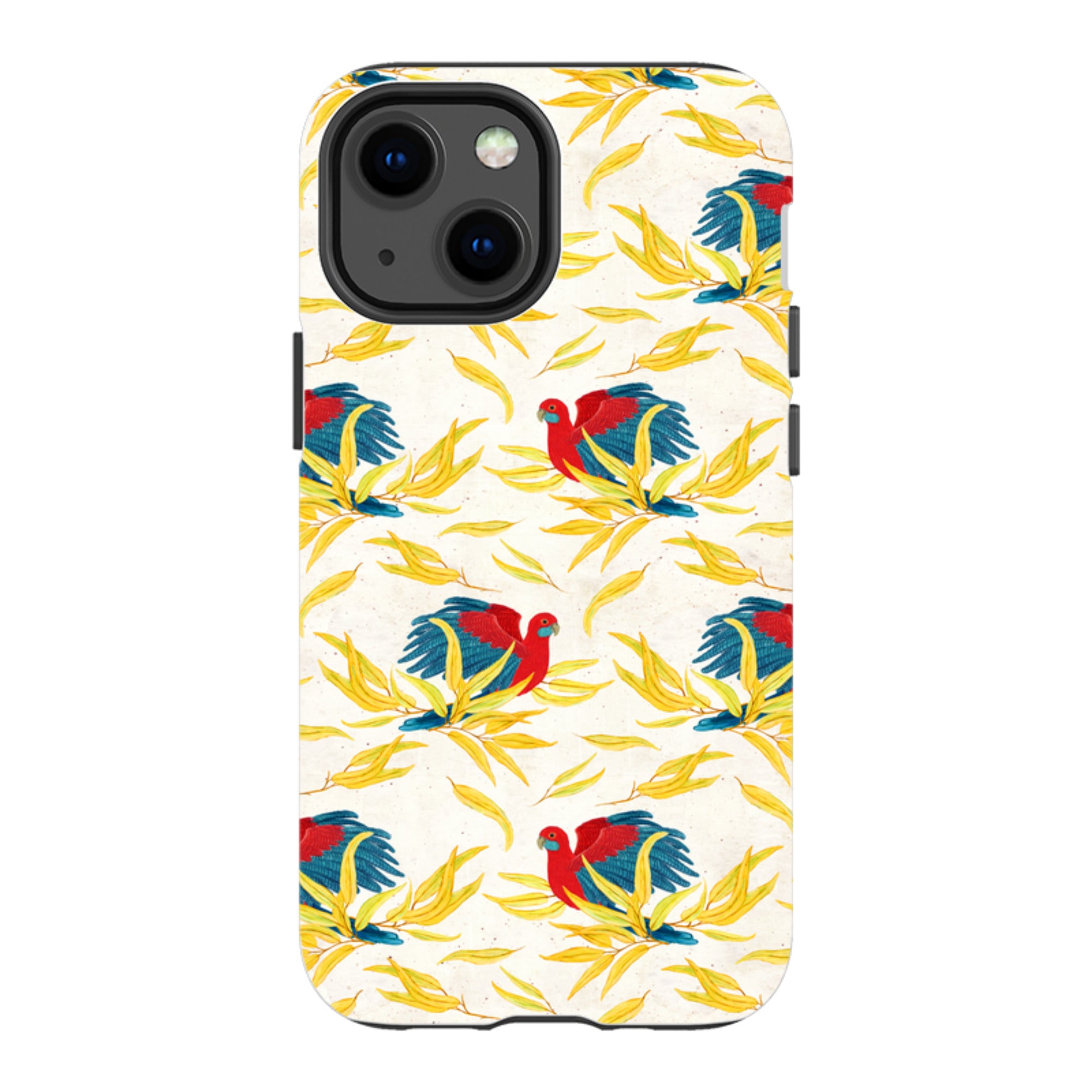 iPhone Tough Case - Crimson Rosella By Katherine Quinn