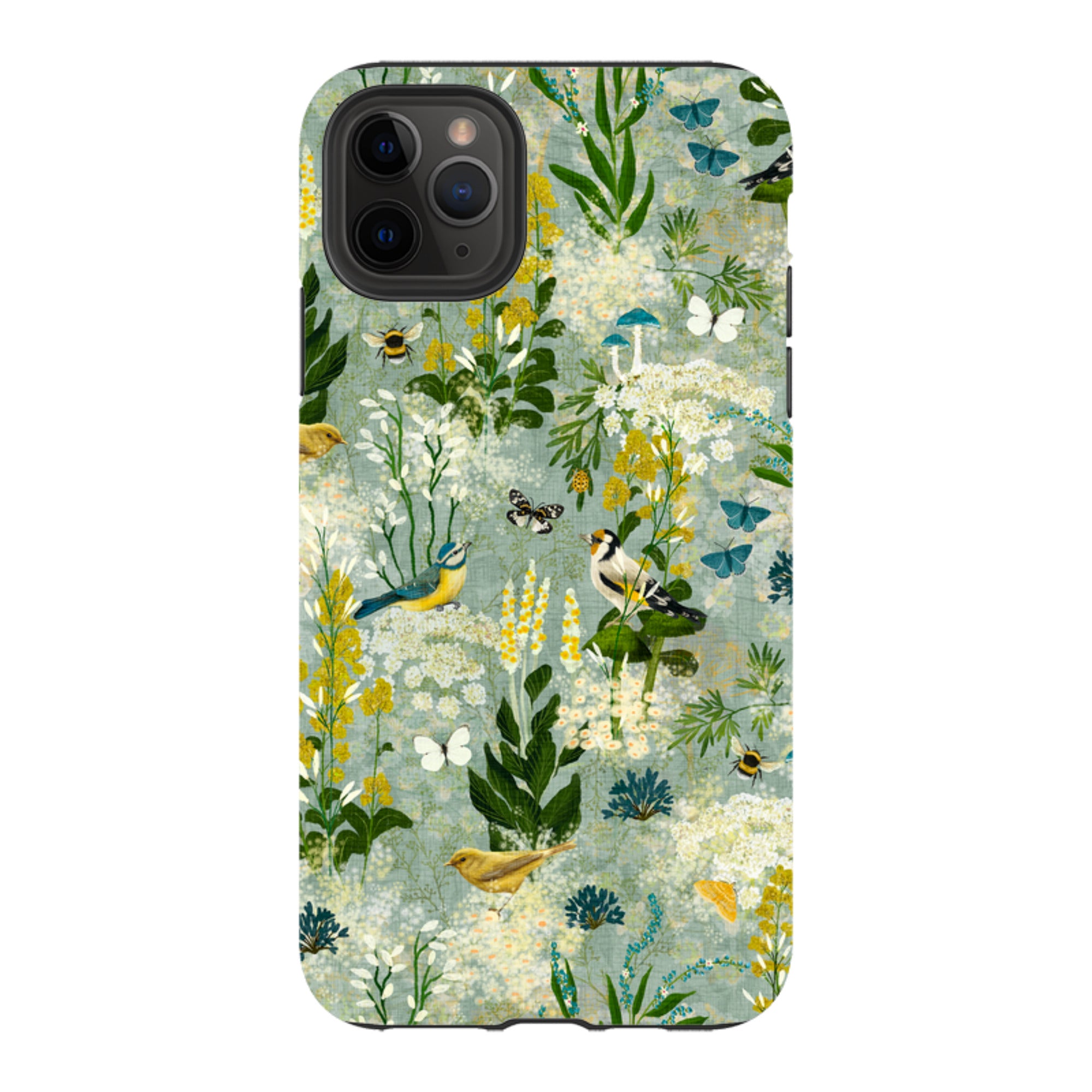 iPhone Tough Case - Song Bird Garden By Katherine Quinn