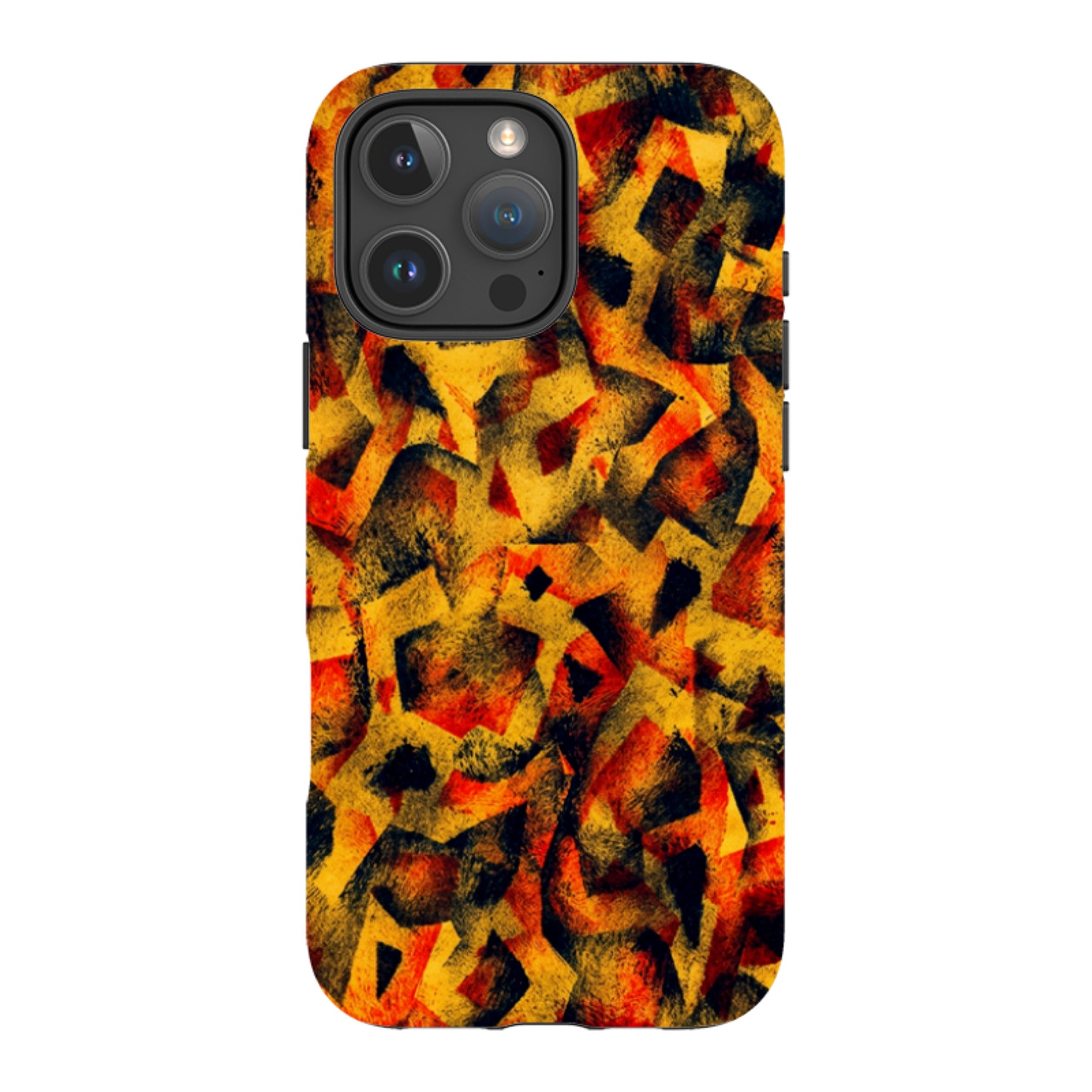 iPhone MagSafe Tough Case - Abstract Cubism