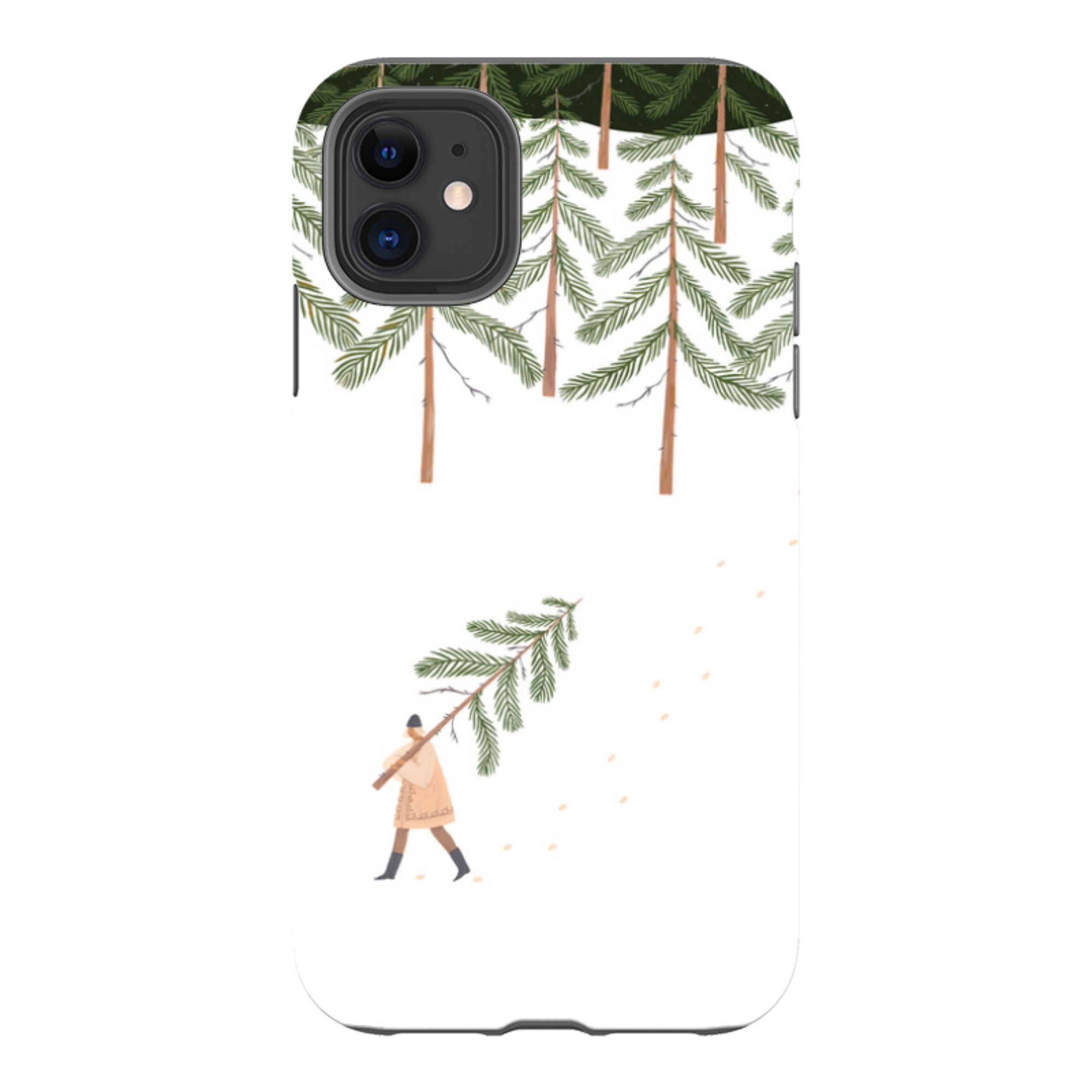 iPhone Tough Case - Coming Home For Christmas By Madalina Andronic