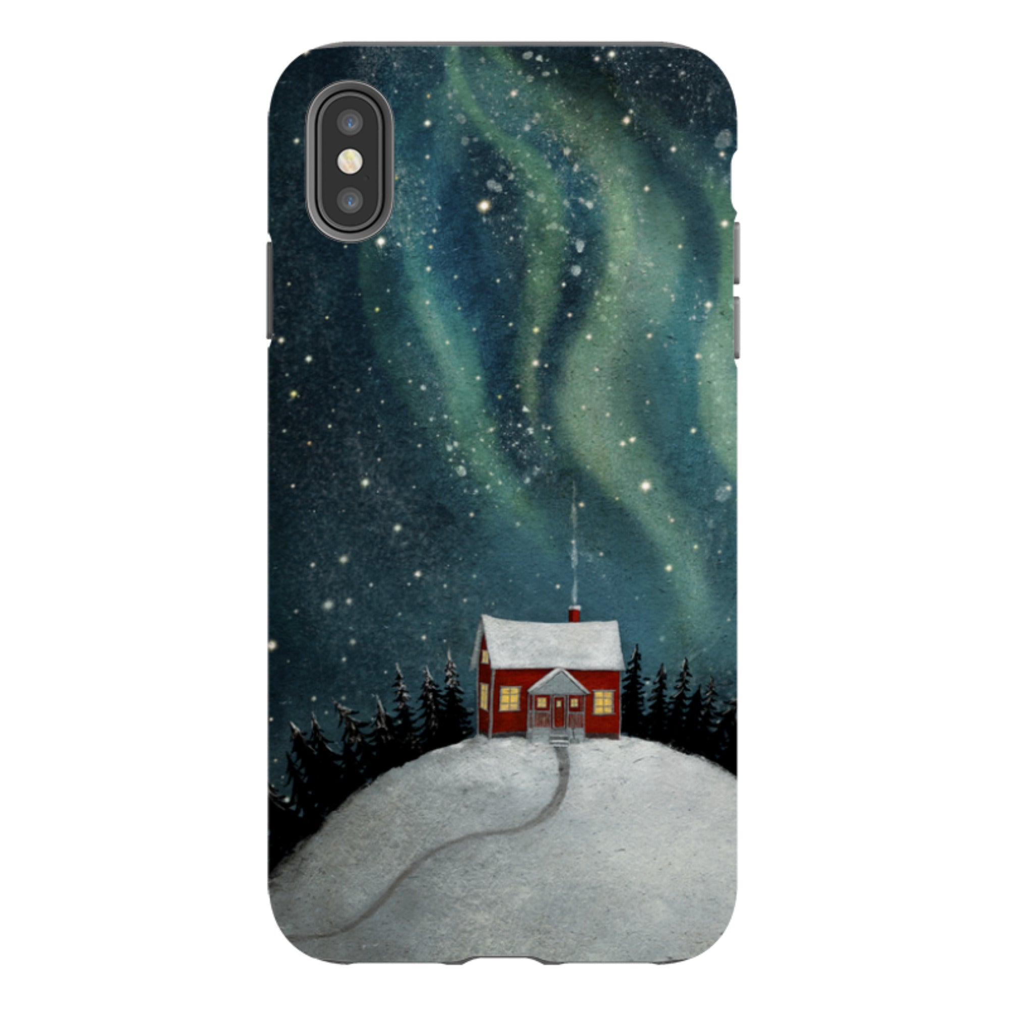 iPhone Tough Case - Northern Light By Maja Lindberg