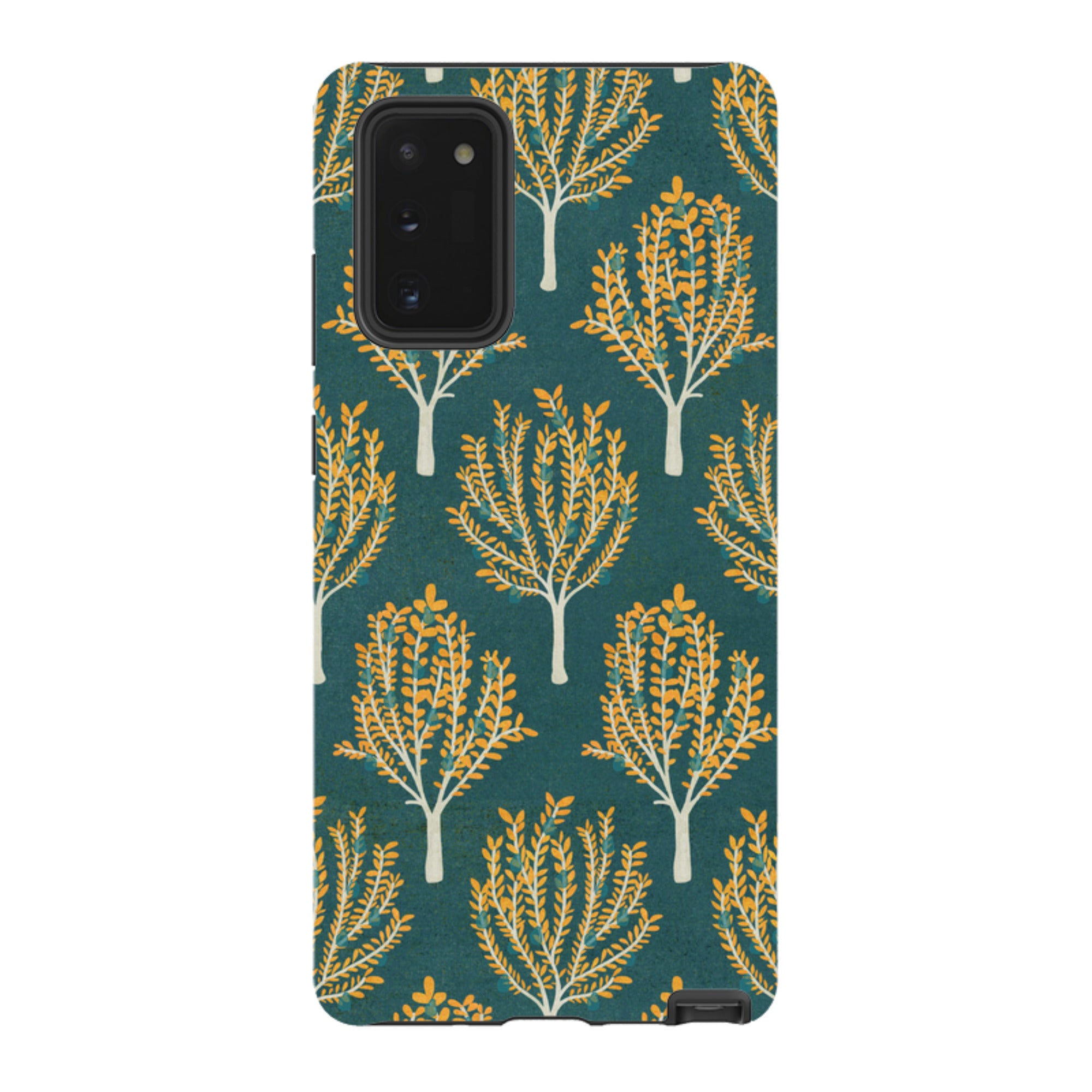 Samsung Tough Case - Pear Trees Teal By Katherine Quinn
