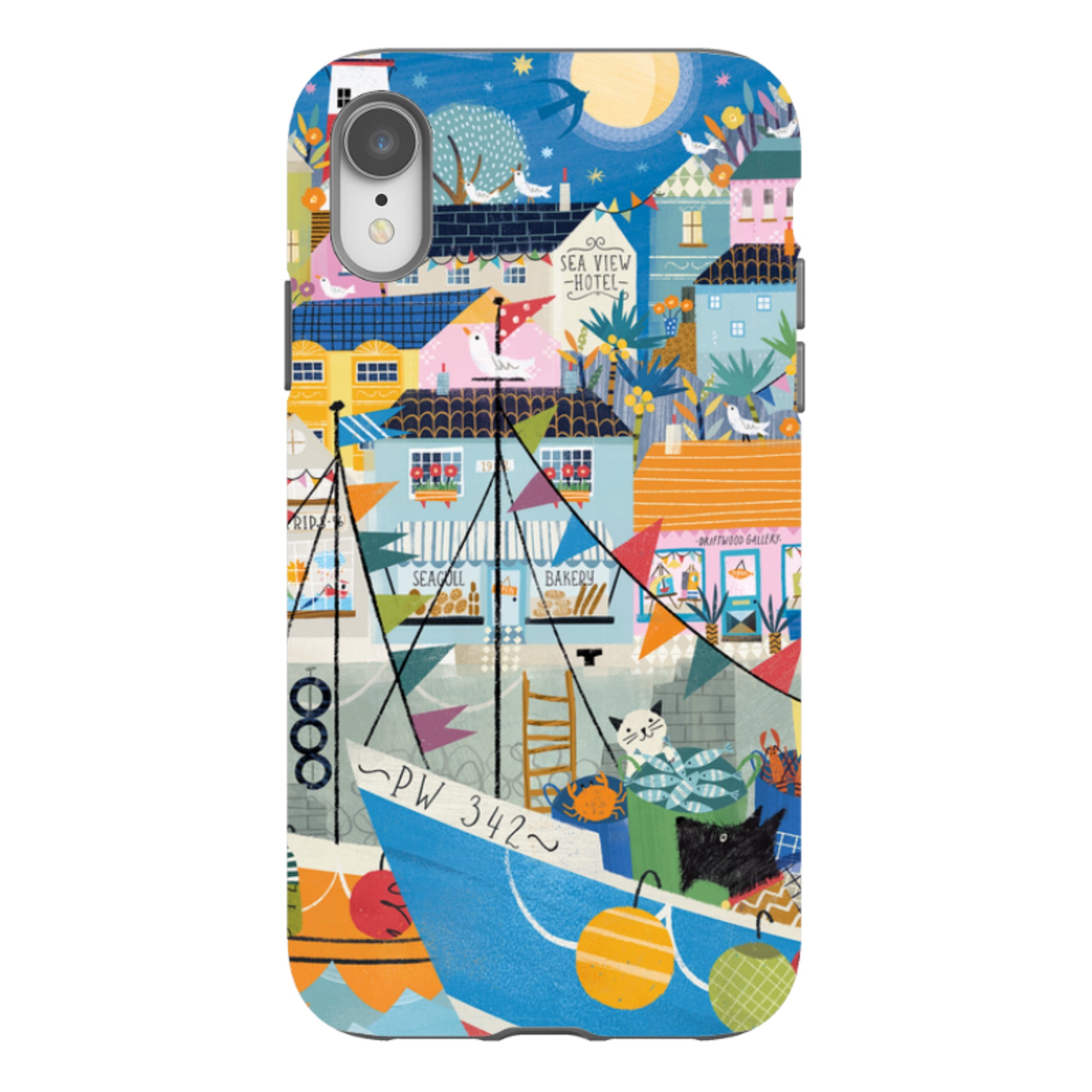 iPhone Case - Night Harbour 1 By Ali Brookes