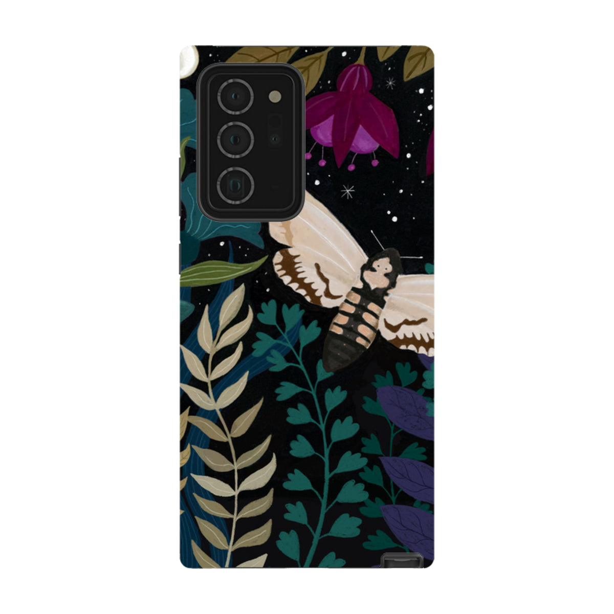 Samsung Tough Case - Midnight Moths By Bex Parkin