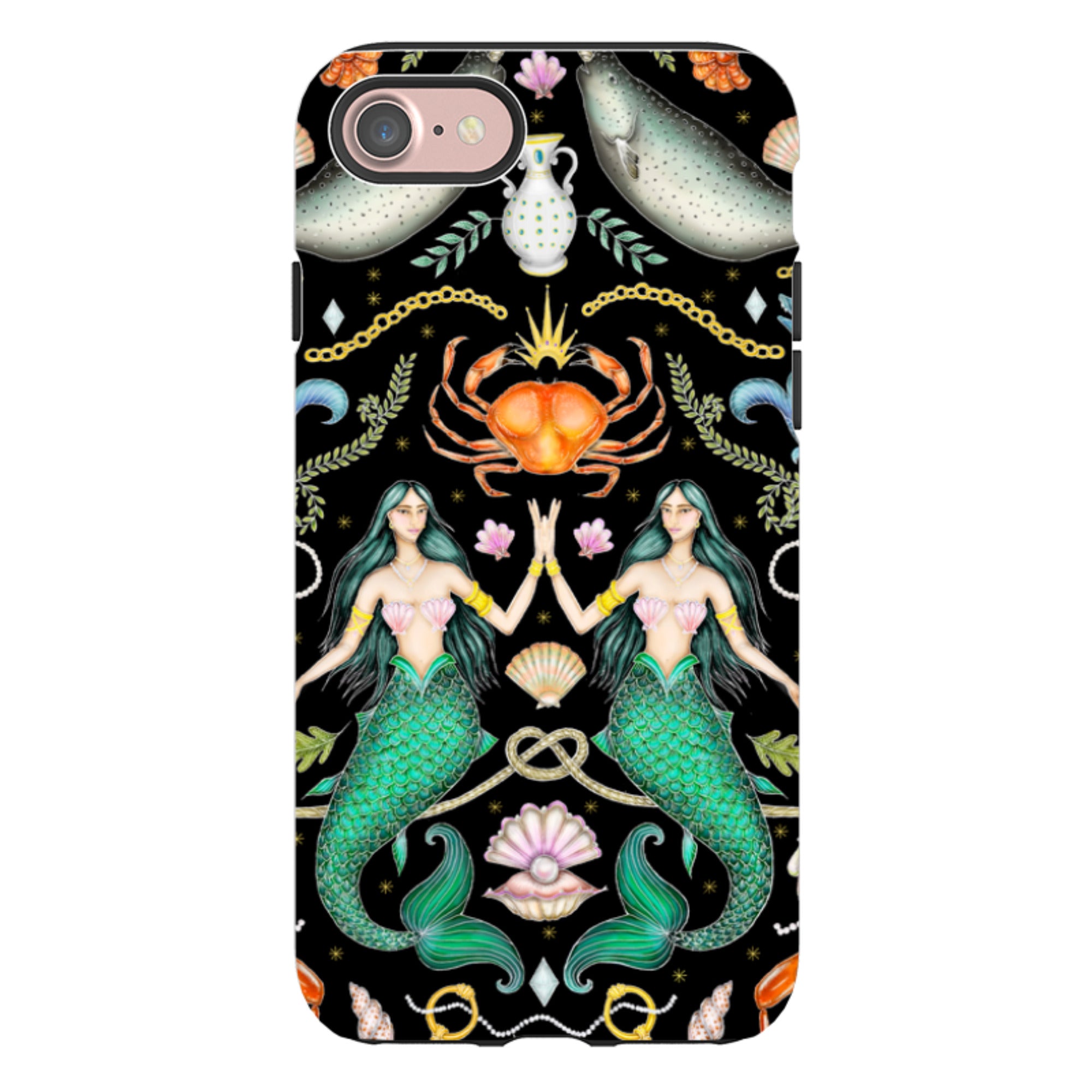 iPhone Tough Case - Tritons Treasure By Catherine Rowe