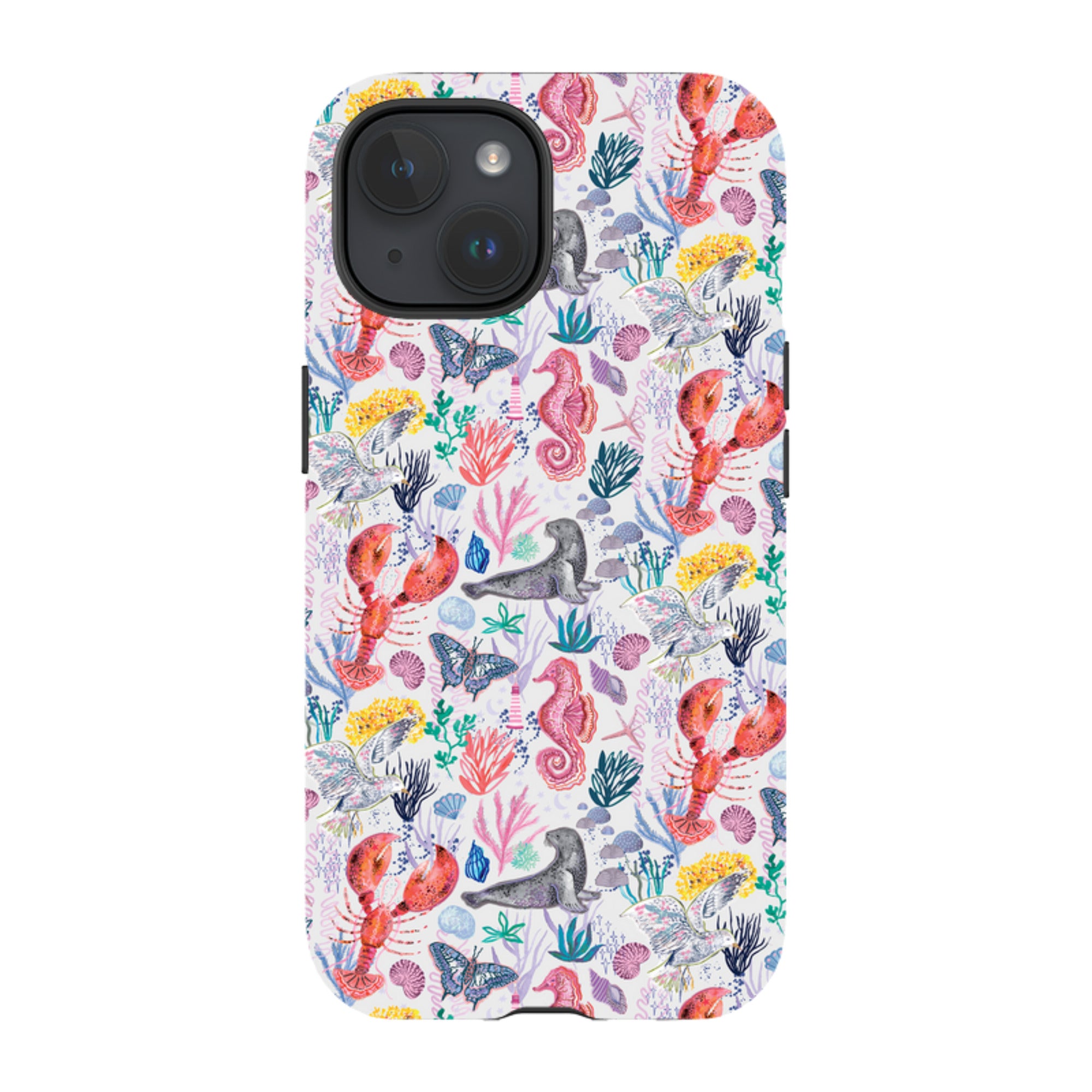 iPhone Case - Coastline Pattern-D By Emma Frances Grant