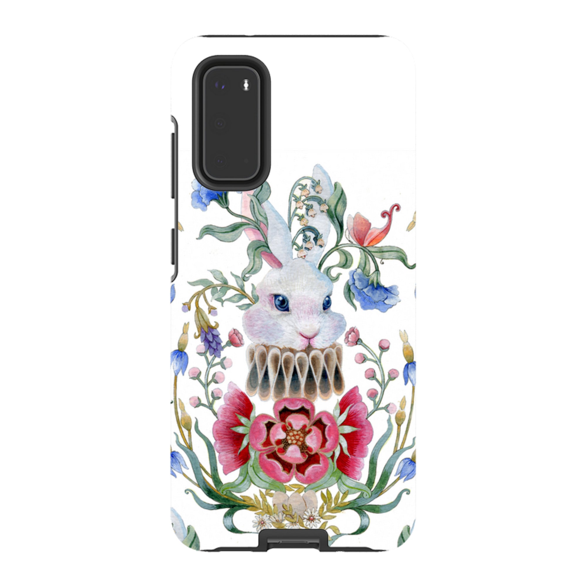 Samsung Tough Case - White Rabbit By Maria Matos