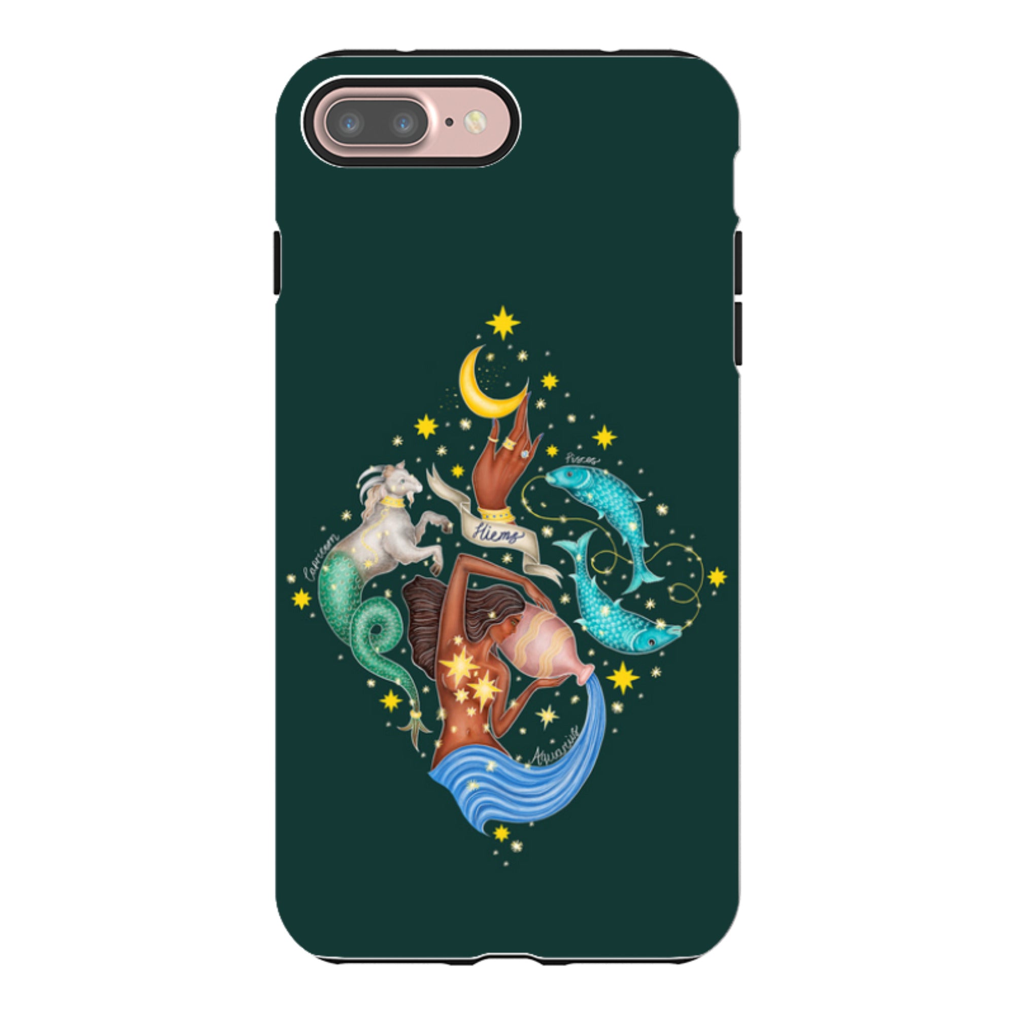 iPhone Tough Case - Winter Zodiac By Catherine Rowe