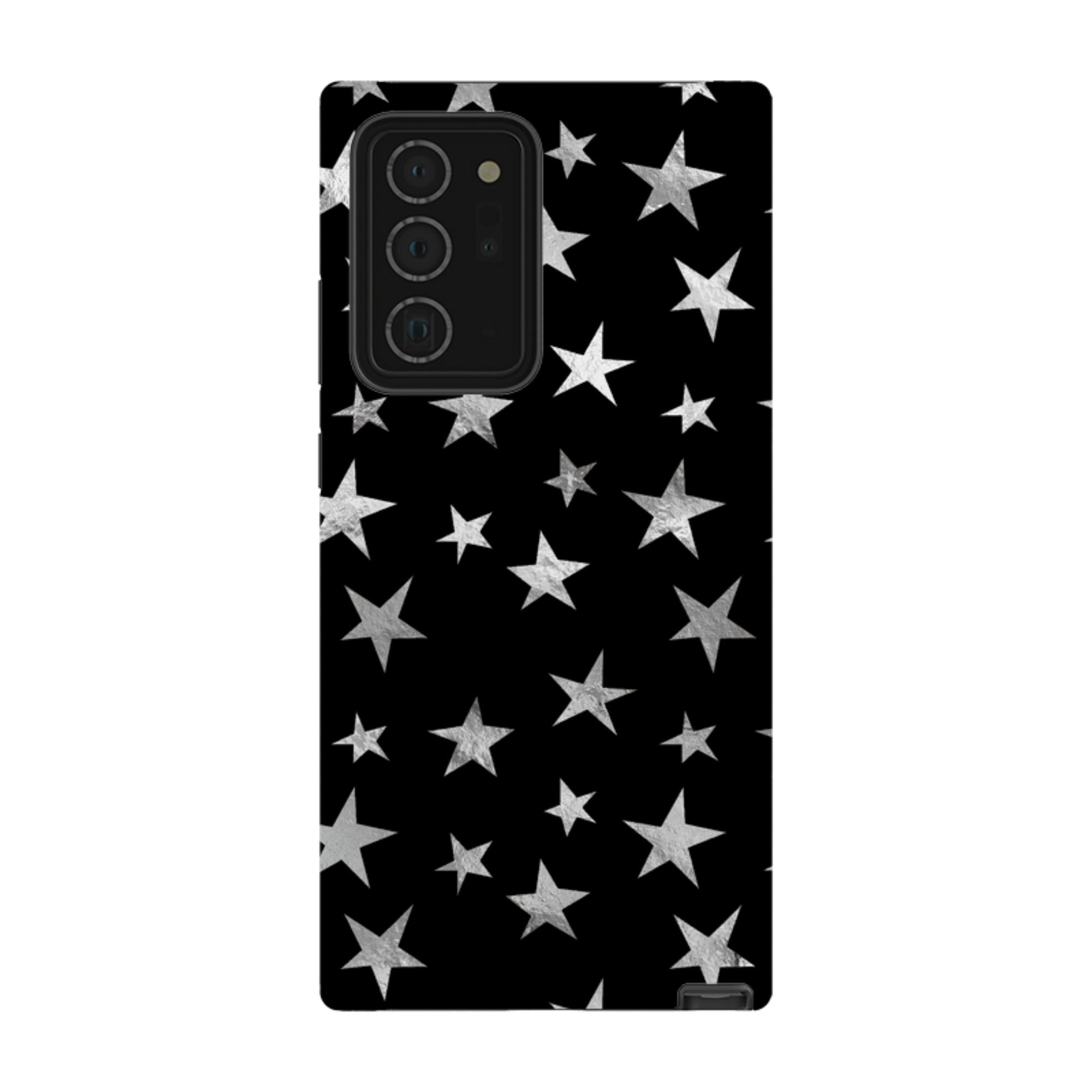 Samsung Tough Case - Black and Silver Stars