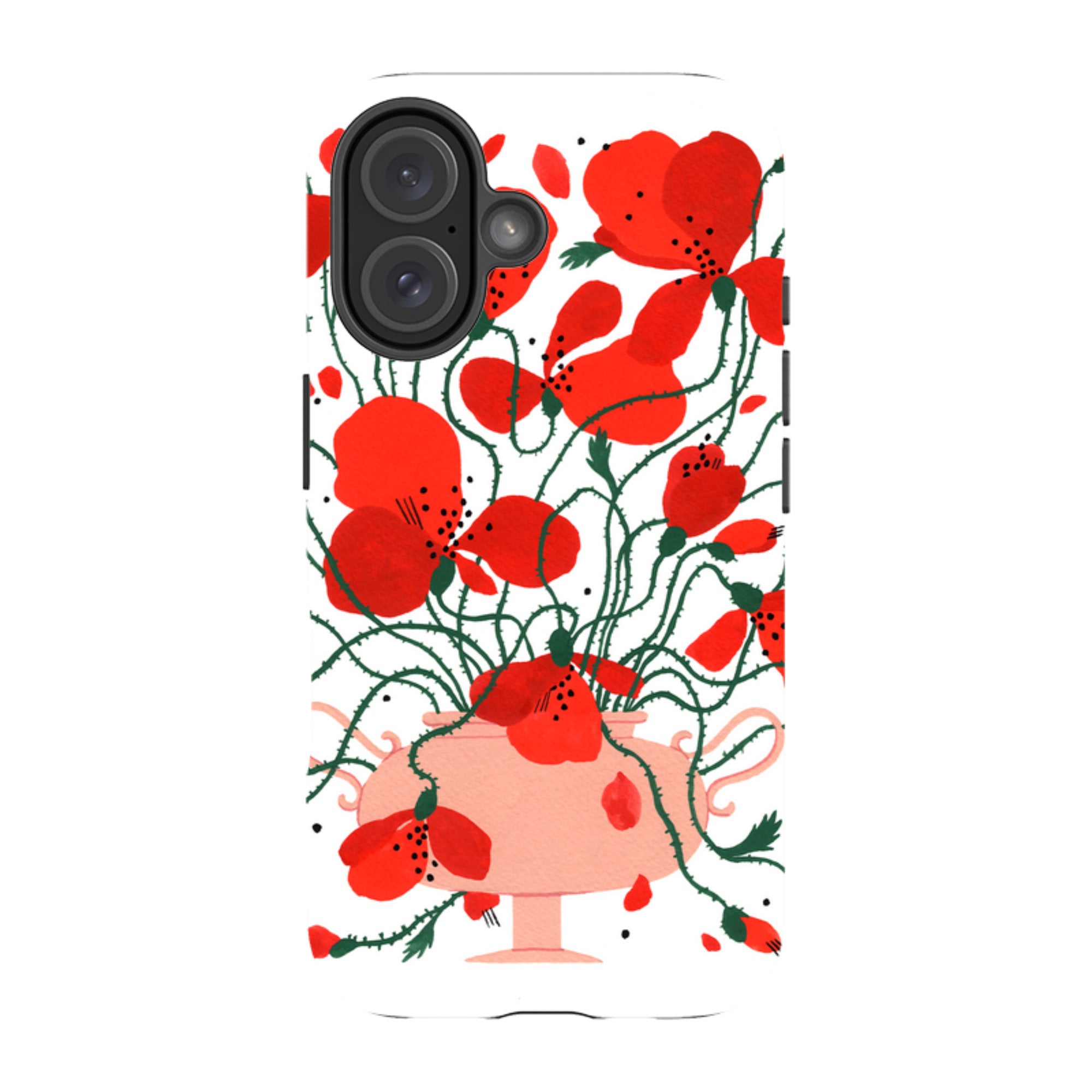 iPhone MagSafe Tough Case -  Poppies By Madalina Andronic
