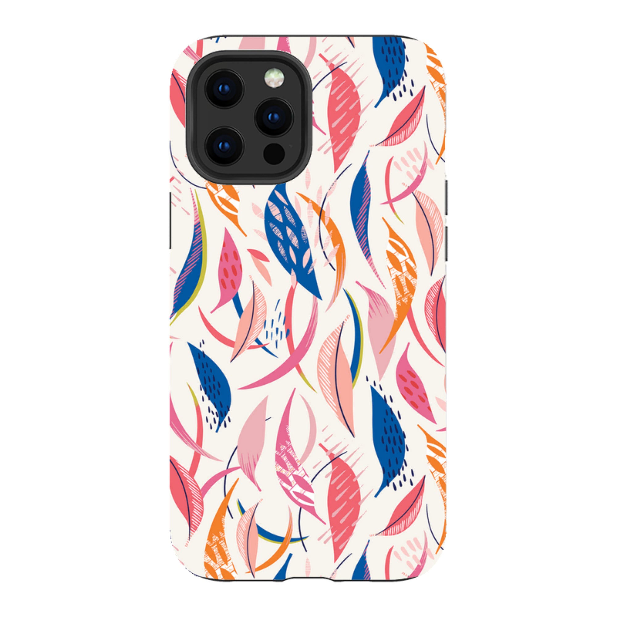 iPhone Tough Case - Flamingo Feathers By Ali Brookes