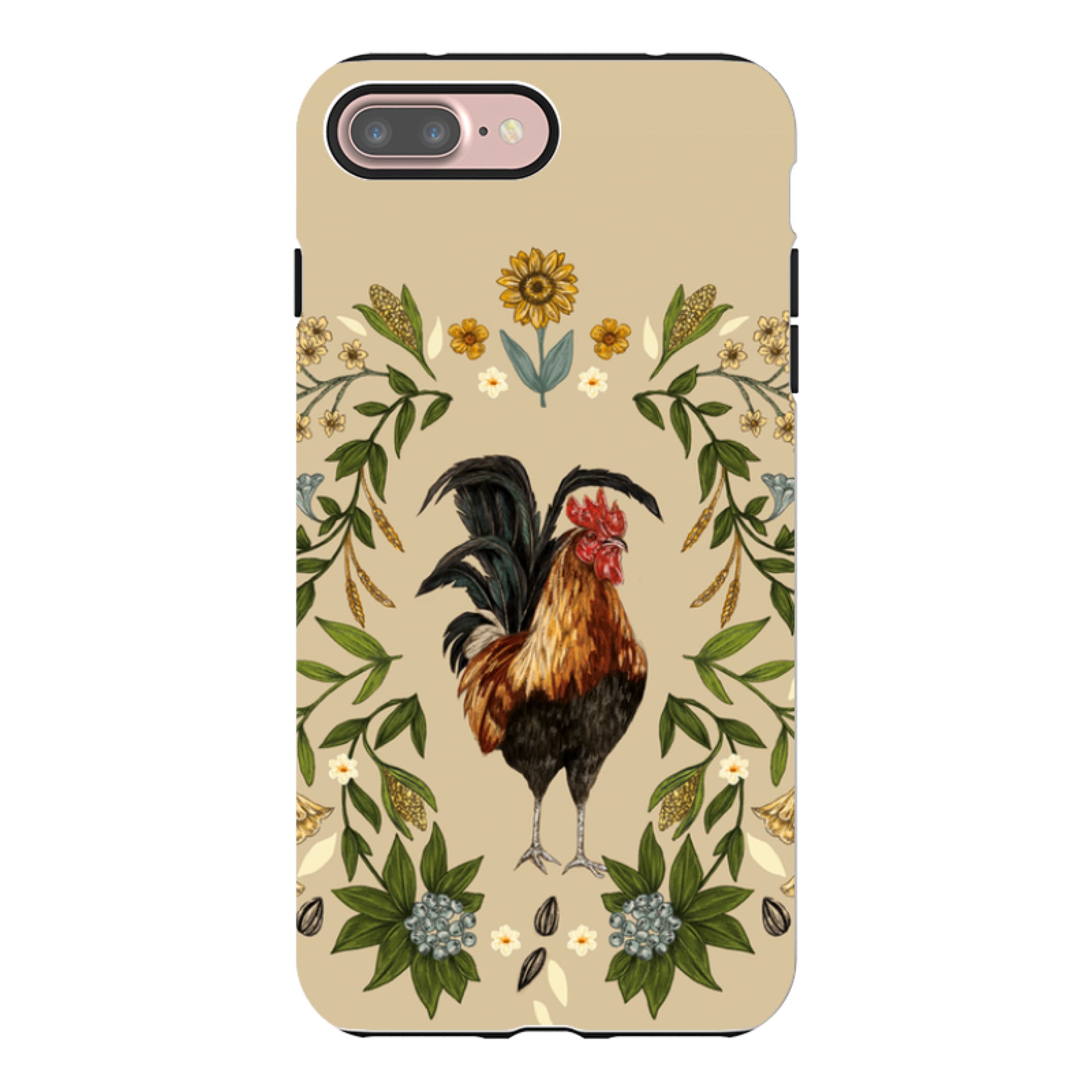 iPhone Tough Case - Rooster By Jade Mosinski