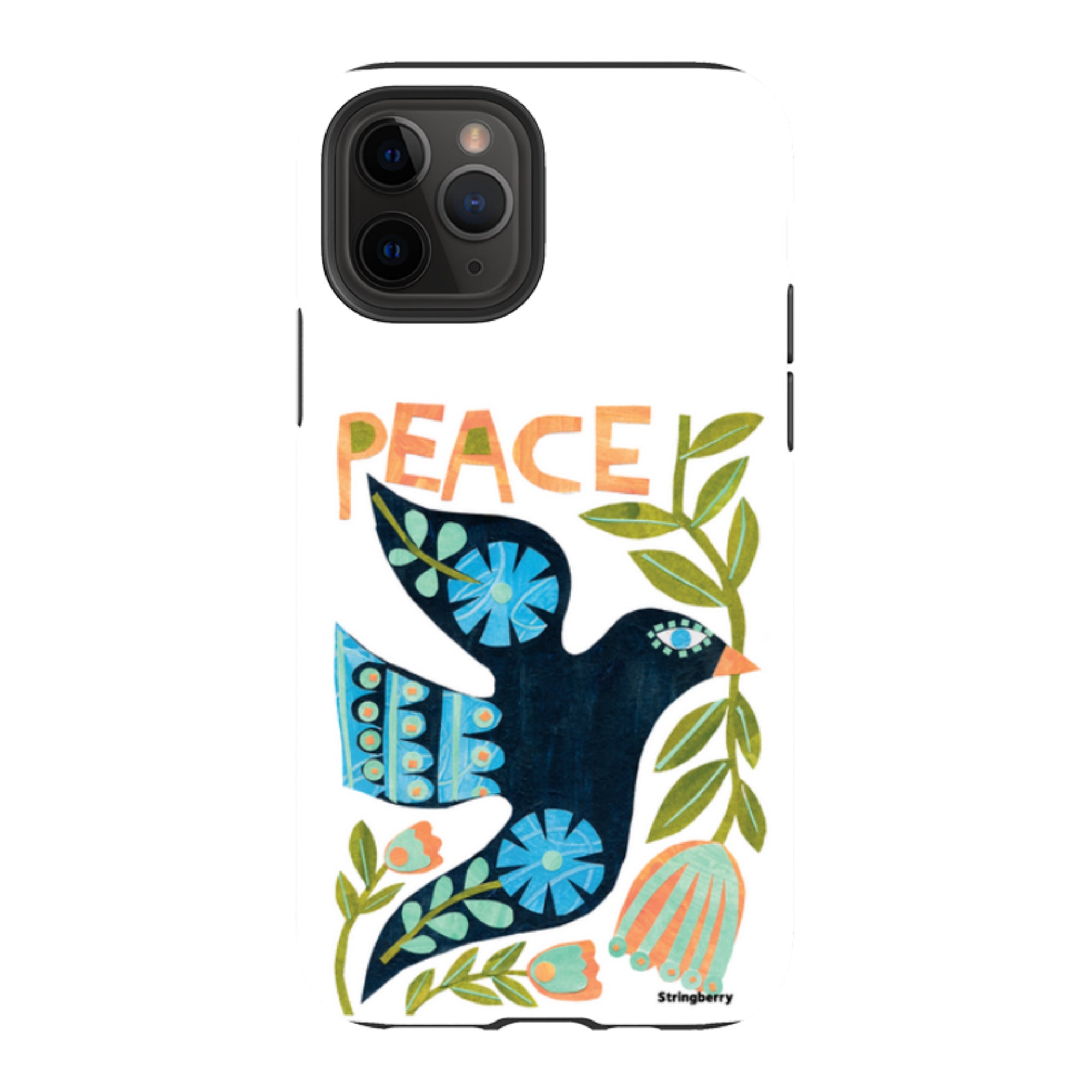 iPhone Tough Case - Peace By Tracey English