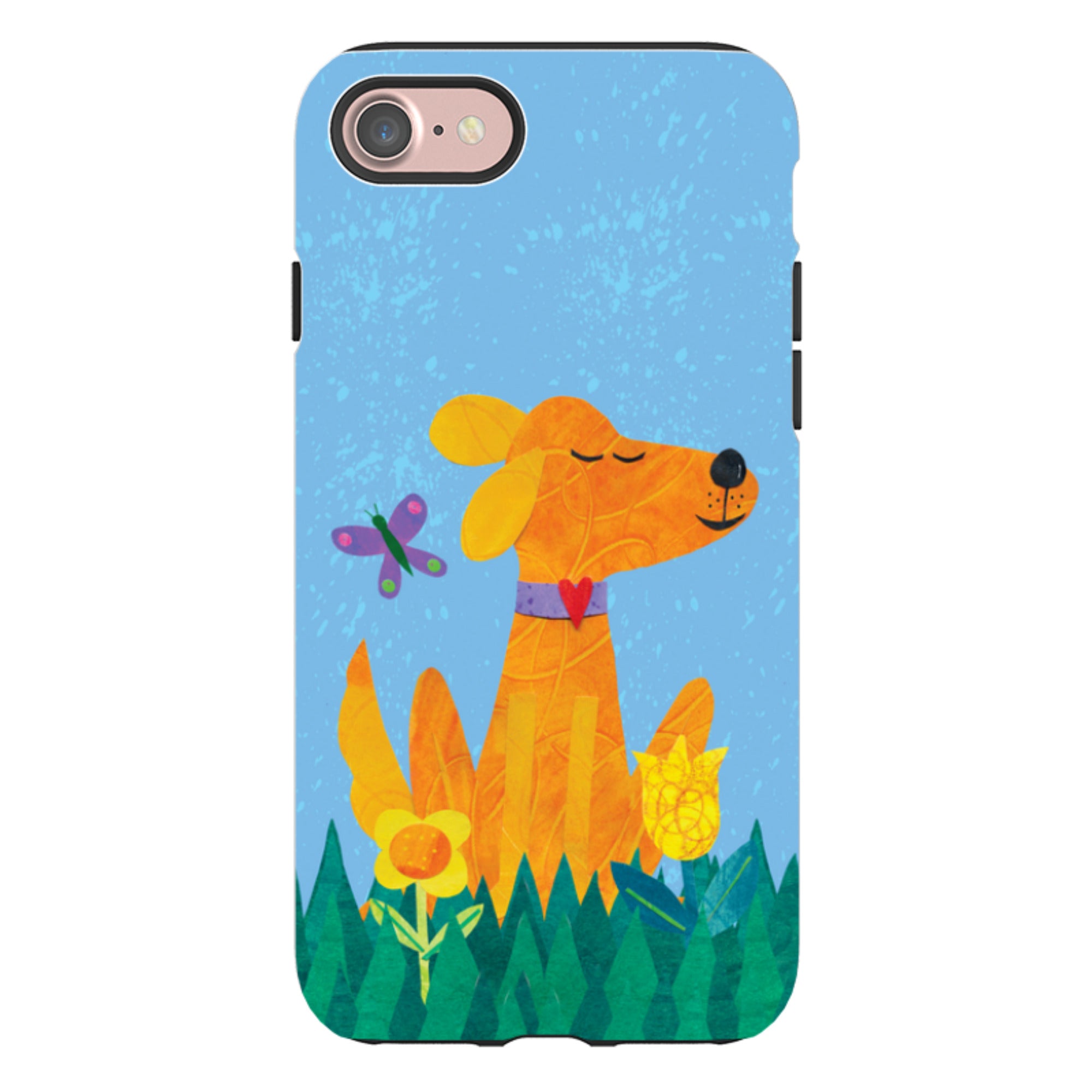 iPhone Tough Case - Pup in the grass By Tracey English