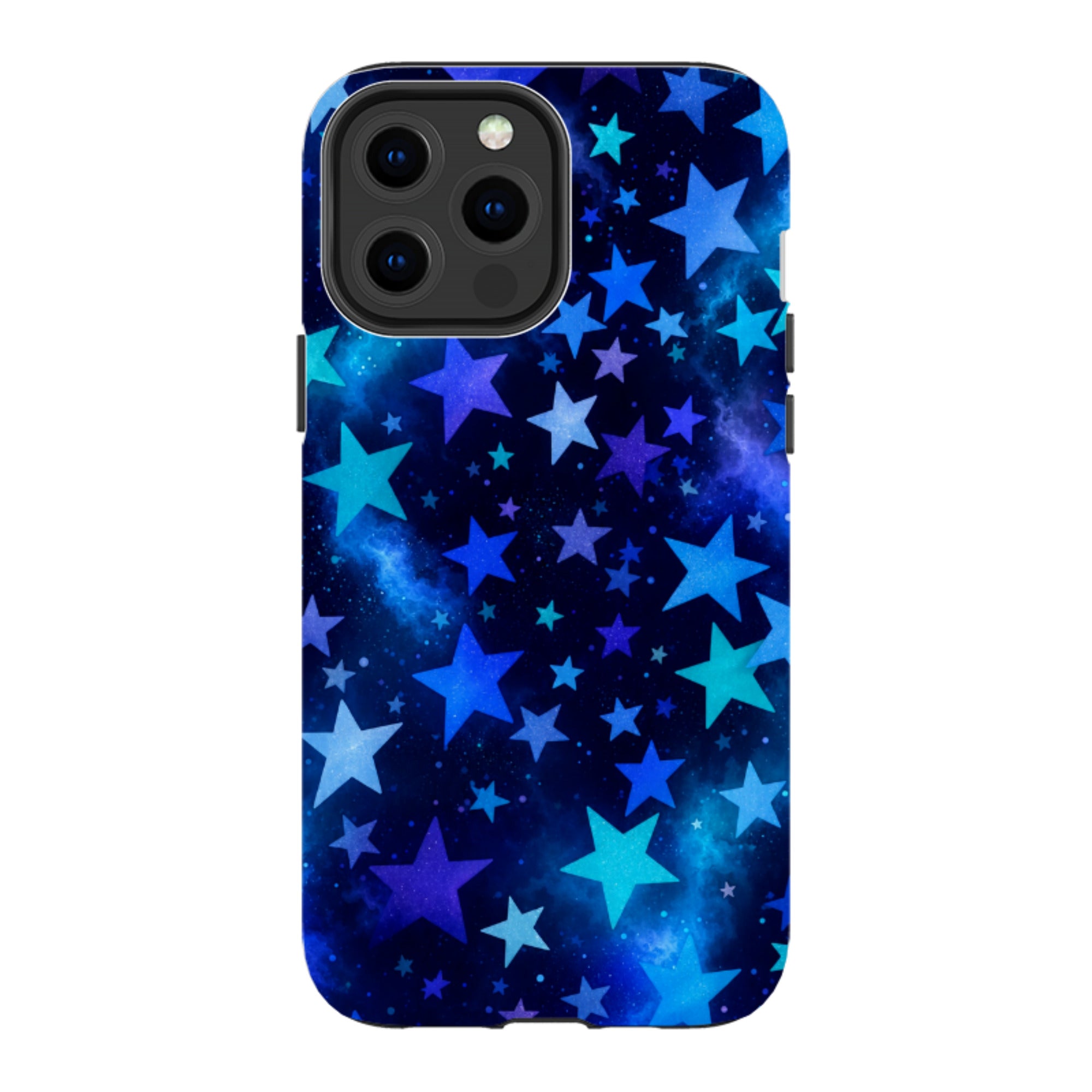 iPhone Tough Case - Blue Galaxy Star