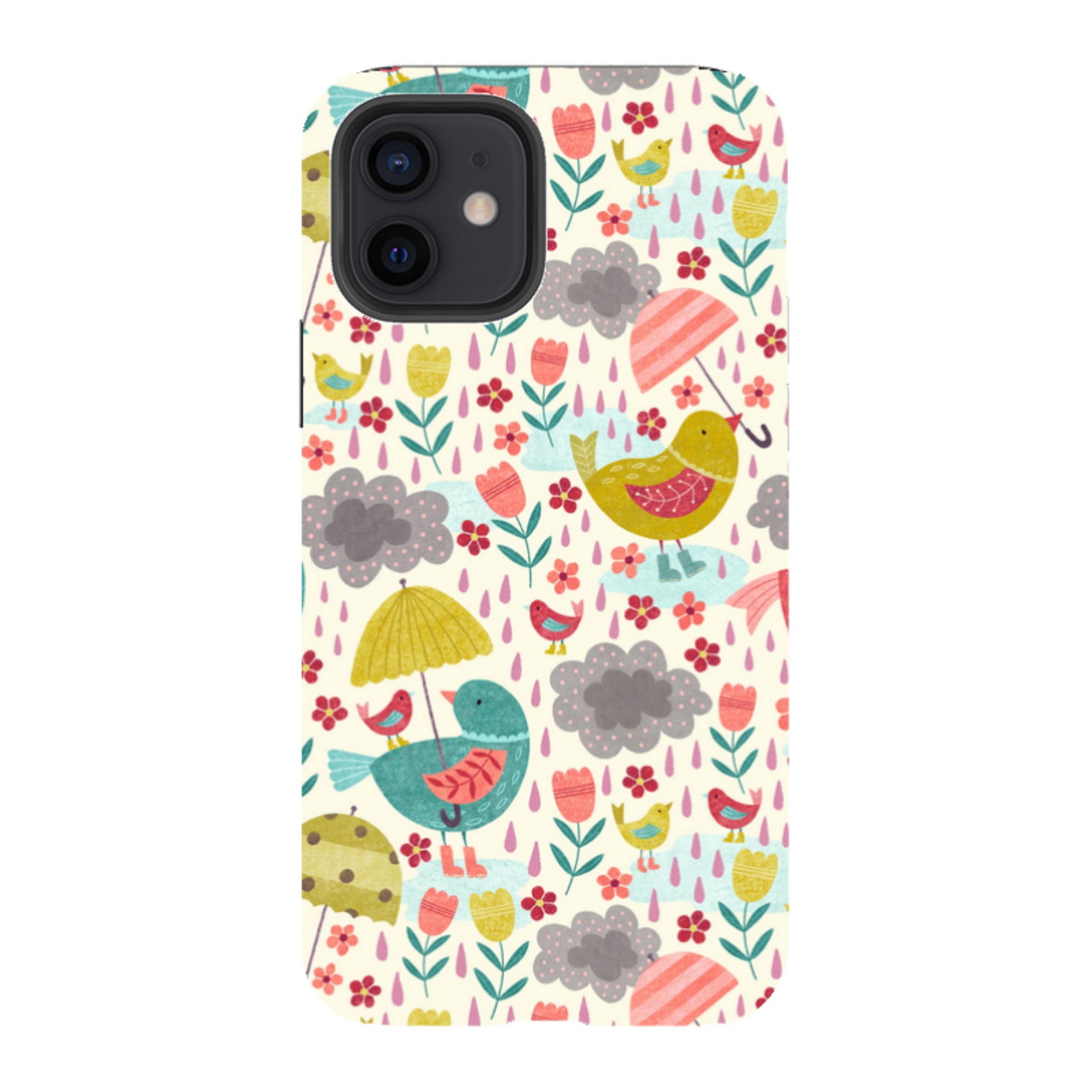 iPhone Tough Case - Rain Birds By Suzy Taylor