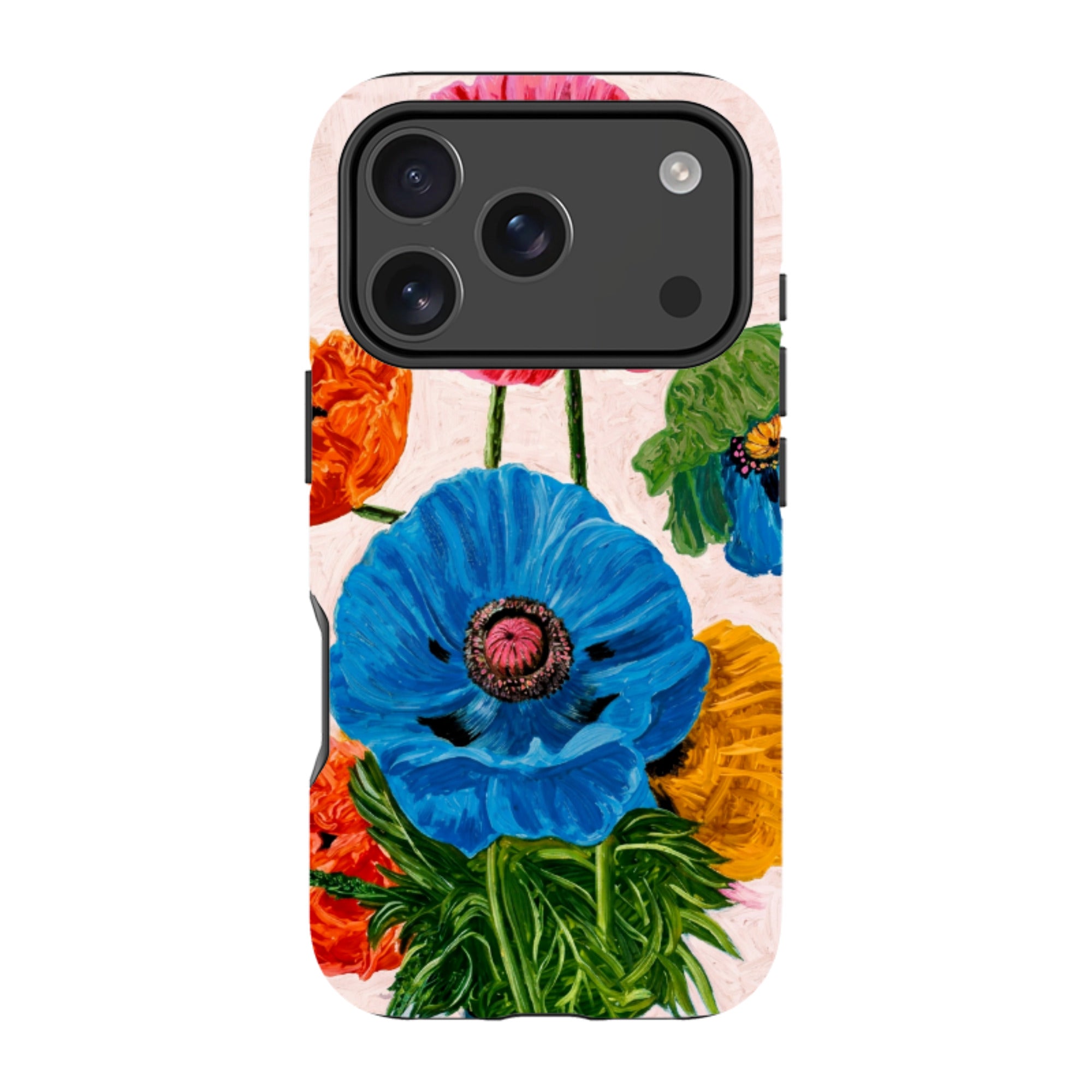 iPhone MagSafe Tough Case - Kisling Poppy Pink