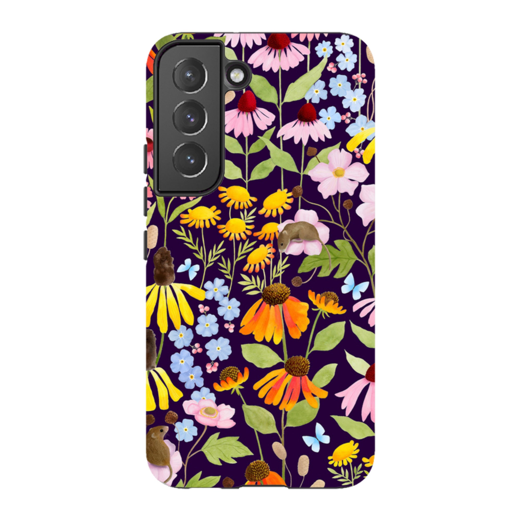 Samsung Tough Case - Mice And Wildflowers By Bex Parkin