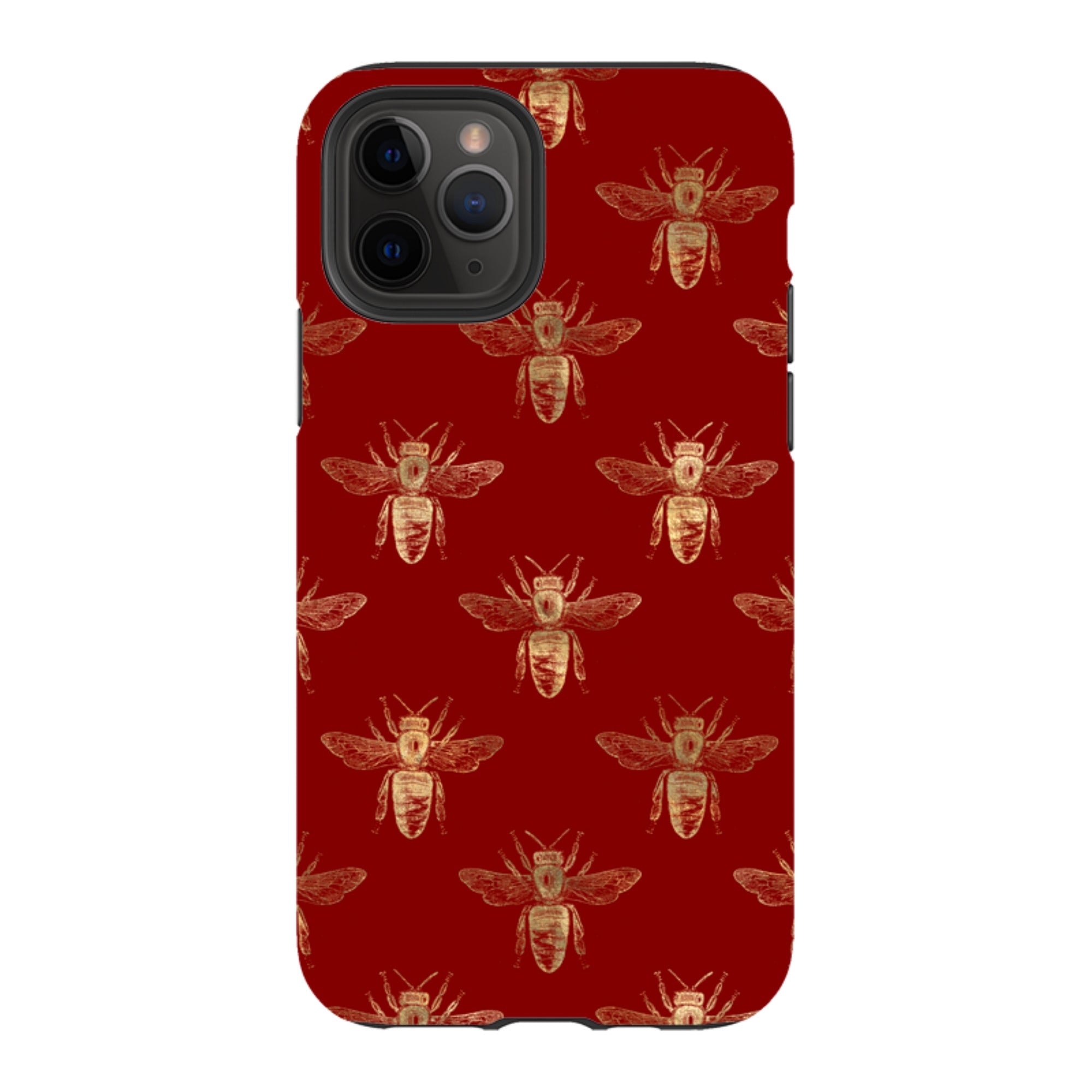 iPhone Tough Case - Red Bees