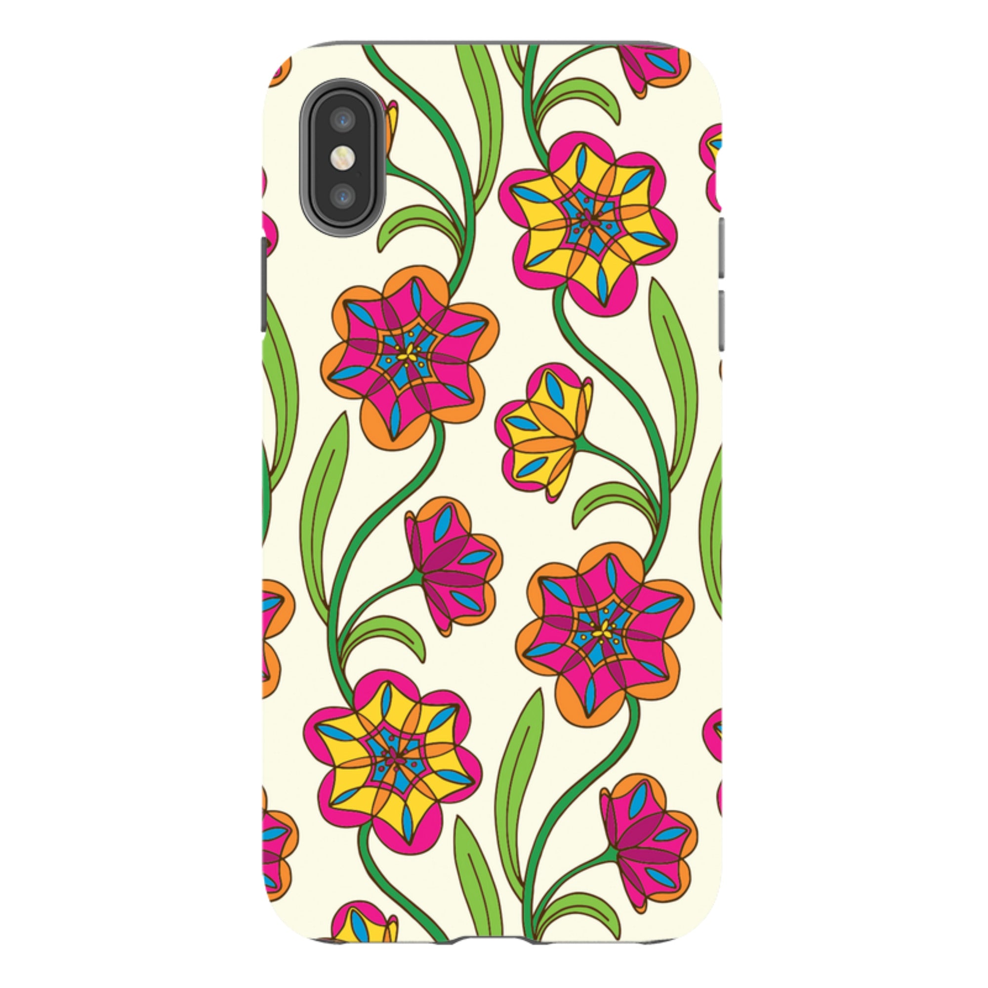 iPhone Tough Case - Tulips By Amelia Bowman
